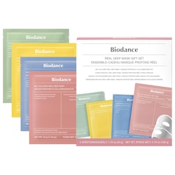 Real Deep Mask Gift Set - 4 Masks for Pore Care, Hydration, Calming and Dark Spot Treatment