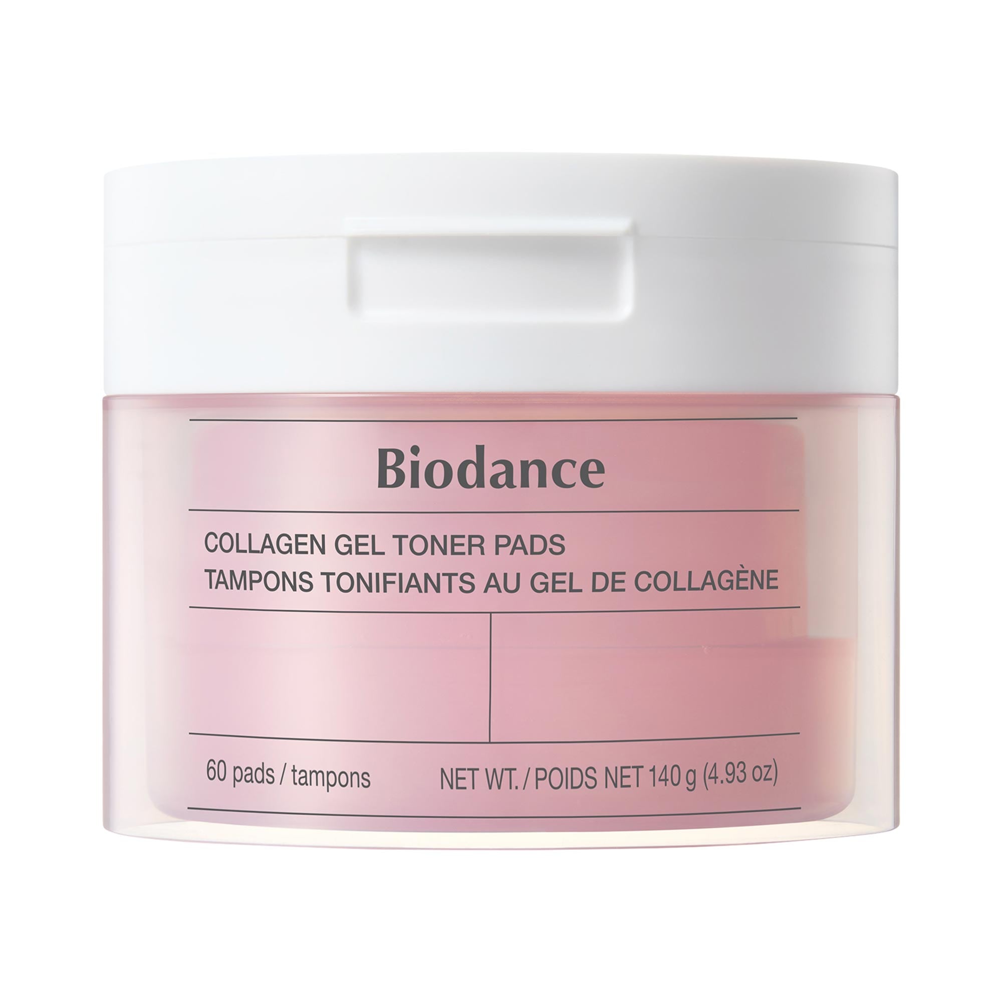 Biodance Collagen Gel Toner Pads for Pore Minimizing & Firming Care 60 Pads/140 g