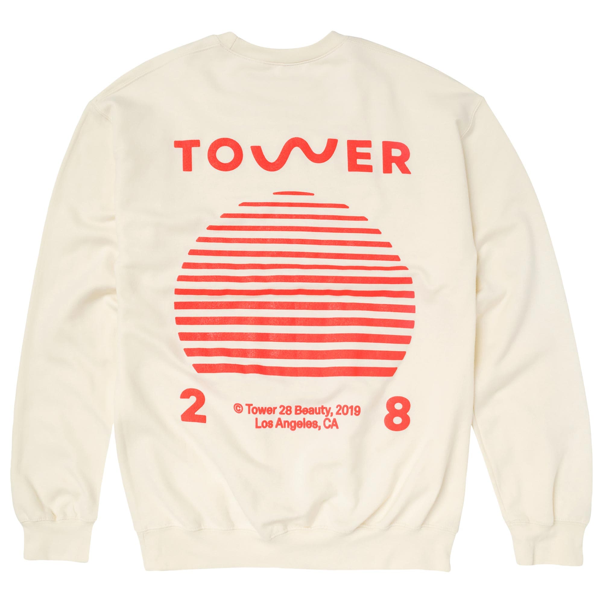 Tower 28 Beauty Sunset Crewneck INTERNATIONAL SHIPPING