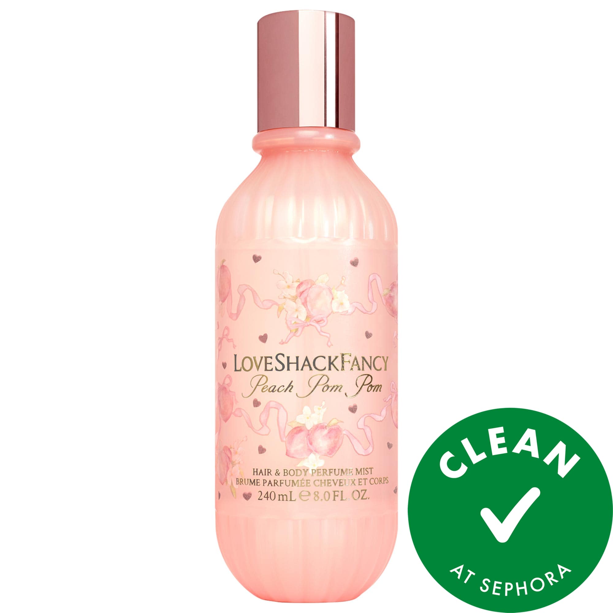 Peach Pom Pom Hair & Body Perfume Mist
