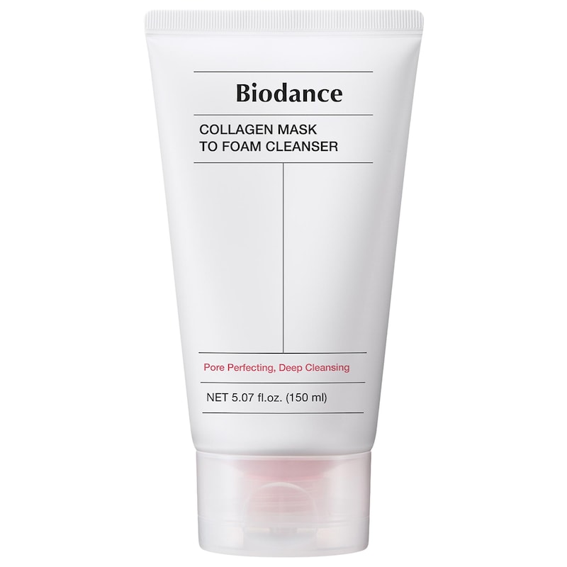 Collagen Mask to Foam Cleanser
