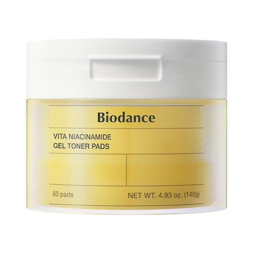 Тонер-пады с ниацинамидом Biodance Vita Niacinamide Gel
