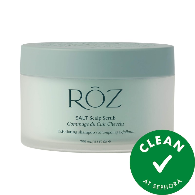 Salt Scalp Scrub Exfoliating Detox Shampoo with AHA & BHA
