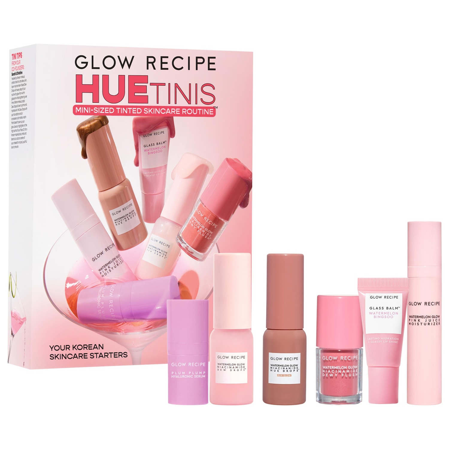 Мини-набор тонирующих средств для кожи Glow Recipe Huetinis — фото 1