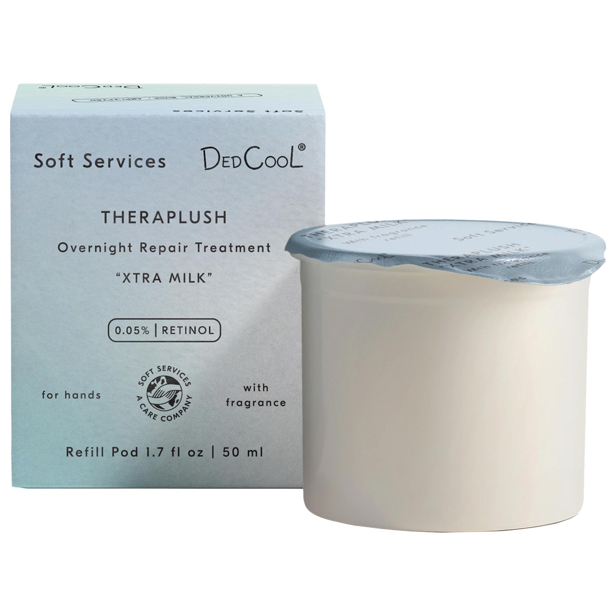 Soft Services X Dedcool - Theraplush "xtra Milk" Retinol Hand Repair Cream Refill 1.7 Oz/50 ml