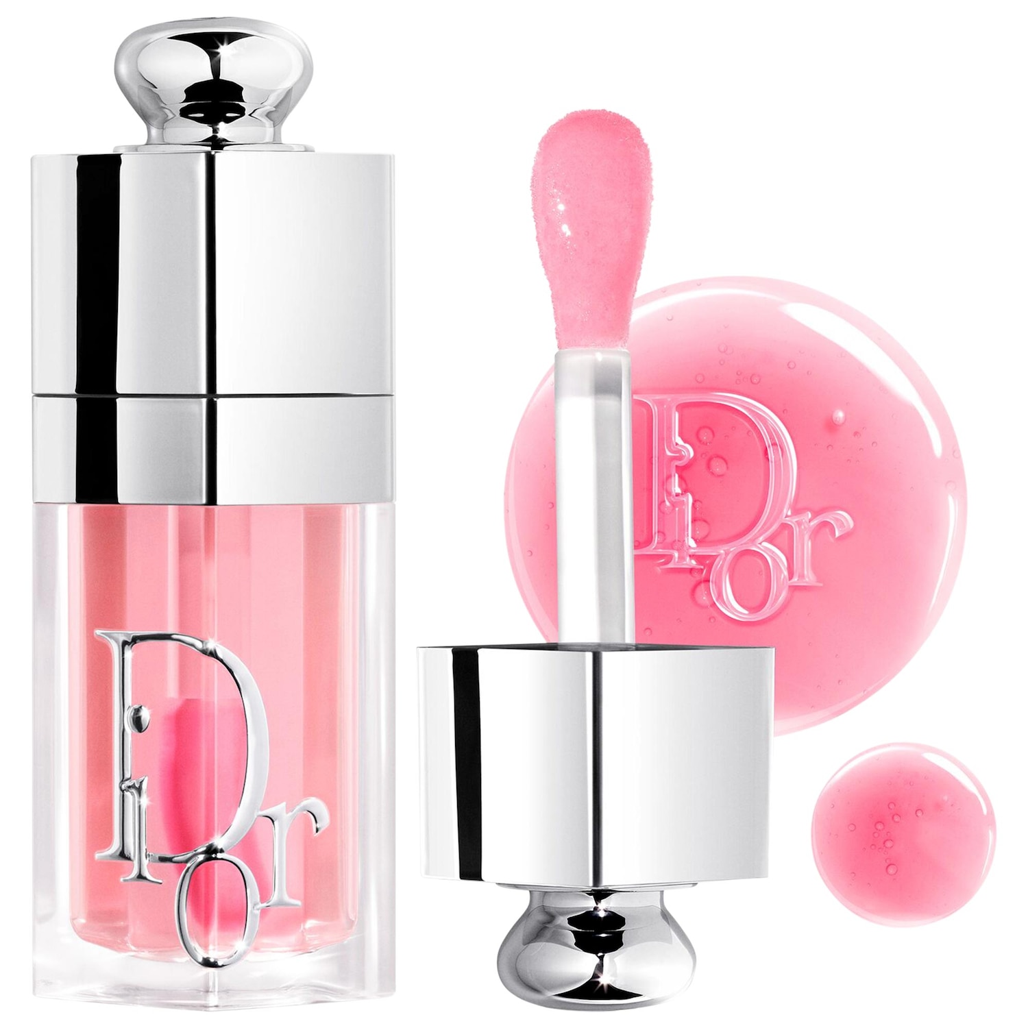 Увлажняющий блеск для губ Dior Lip Glow Oil, цвет: 001 Розовый — фото 1