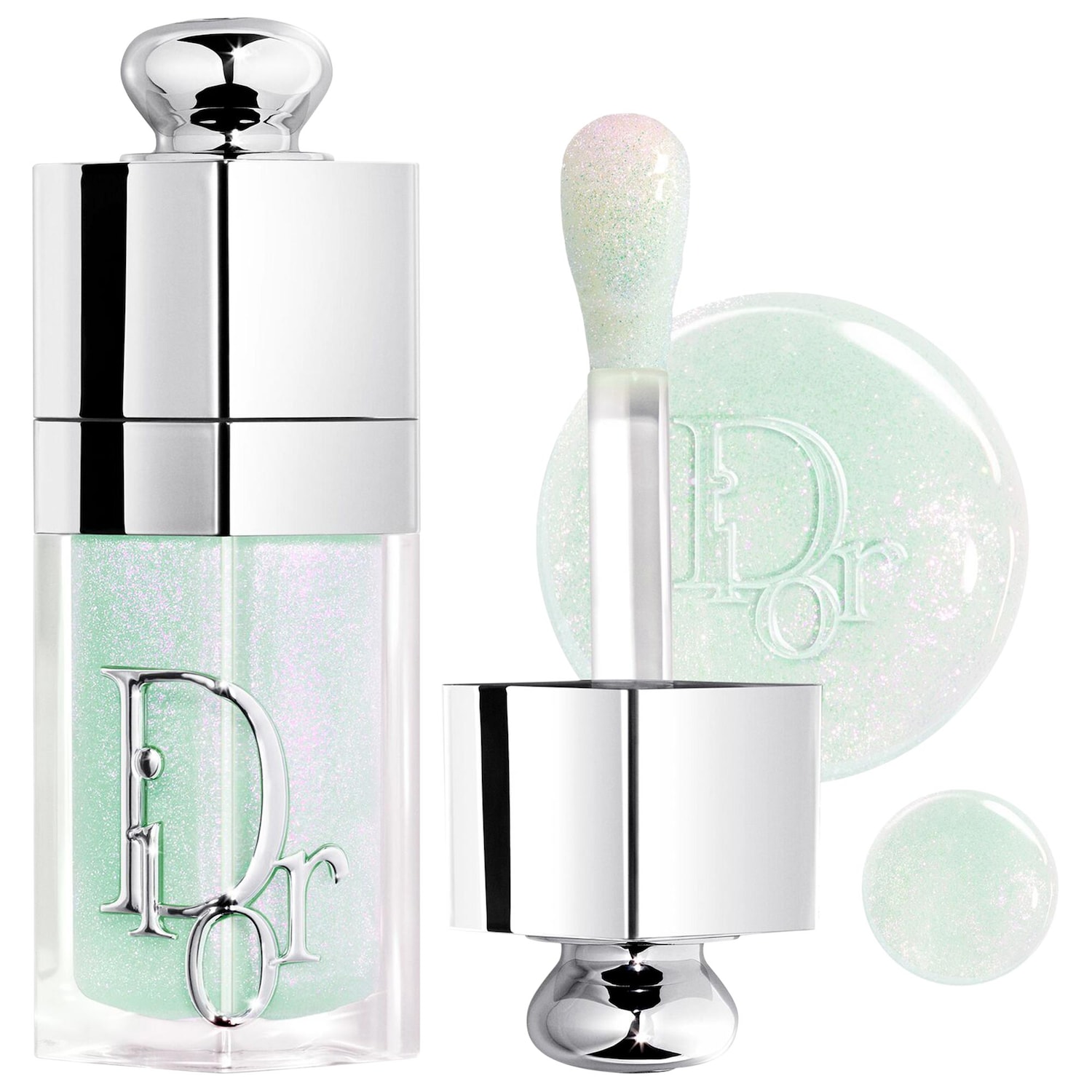 DIOR Lip Glow Oil Hydrating High-Shine Gloss in 086 Minty