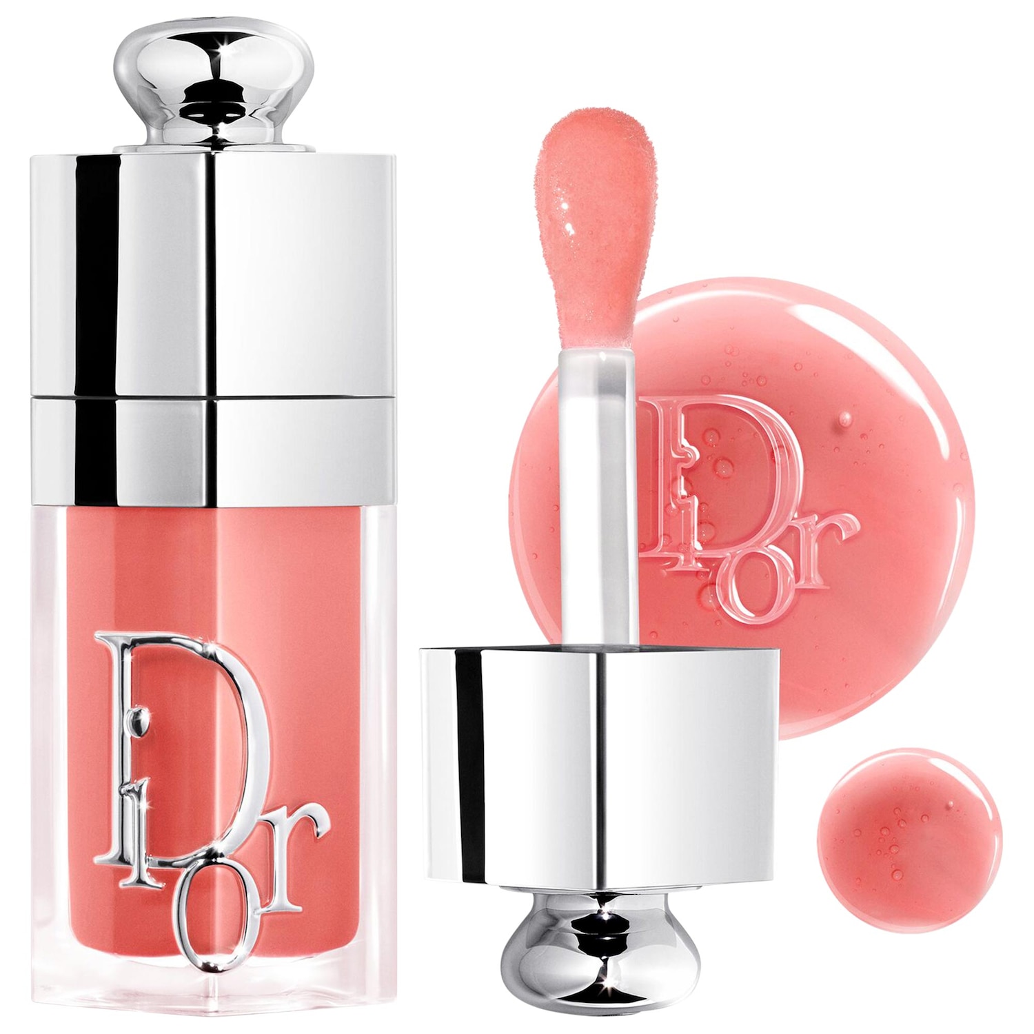 DIOR Lip Glow Oil Hydrating High-Shine Gloss in 012 Rosewood