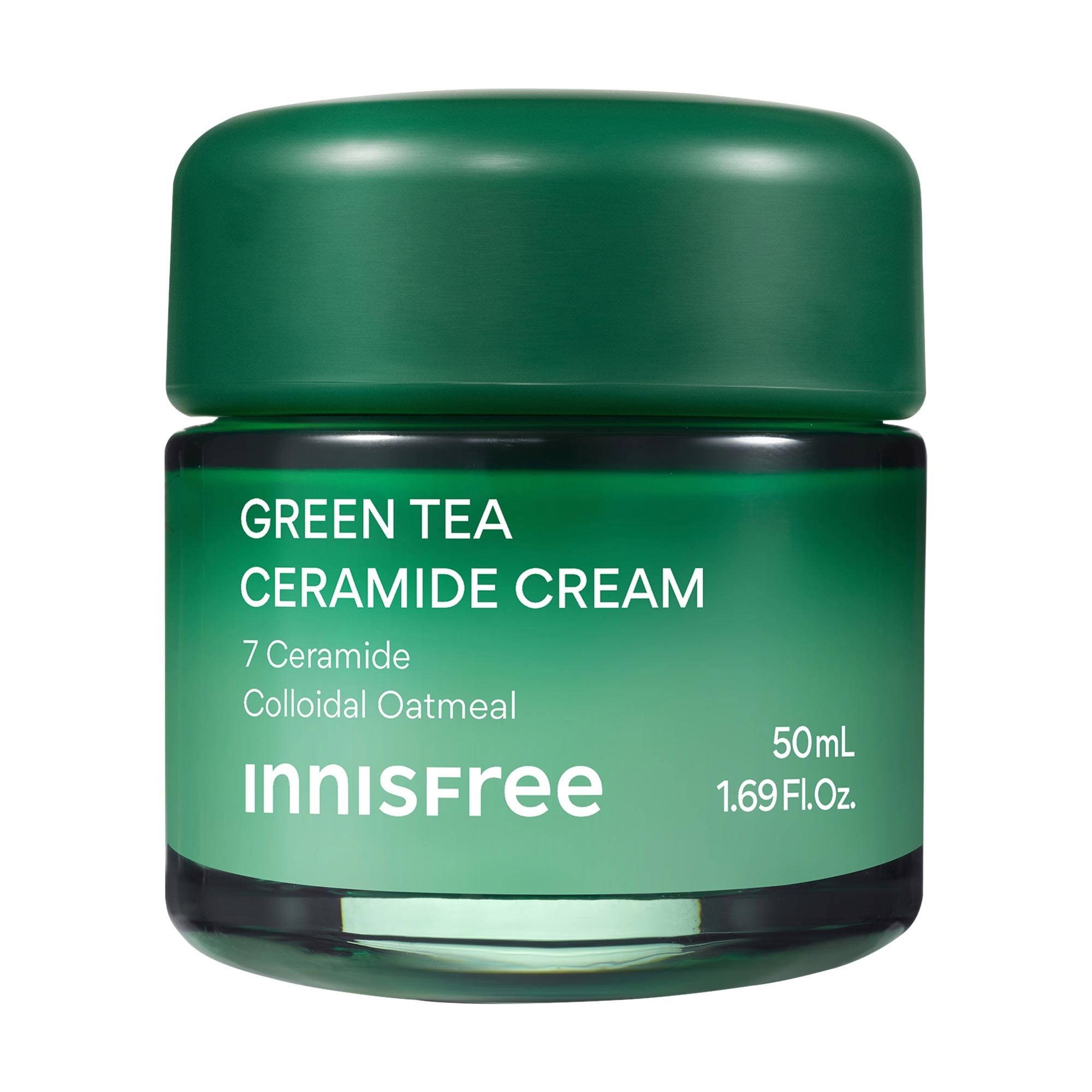 Green Tea Ceramide Cream for Redness & Barrier Repair - innisfree