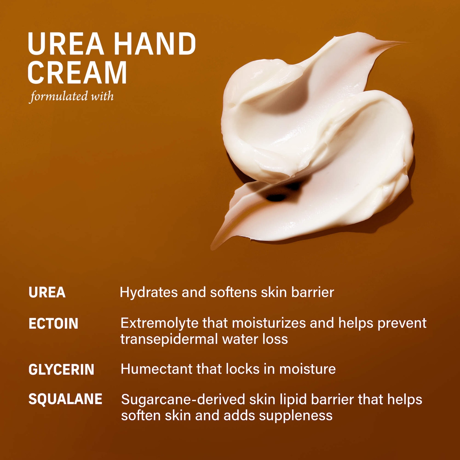 Vanilla Verve Urea Hand Cream with Ectoin and Squalane - CYKLAR