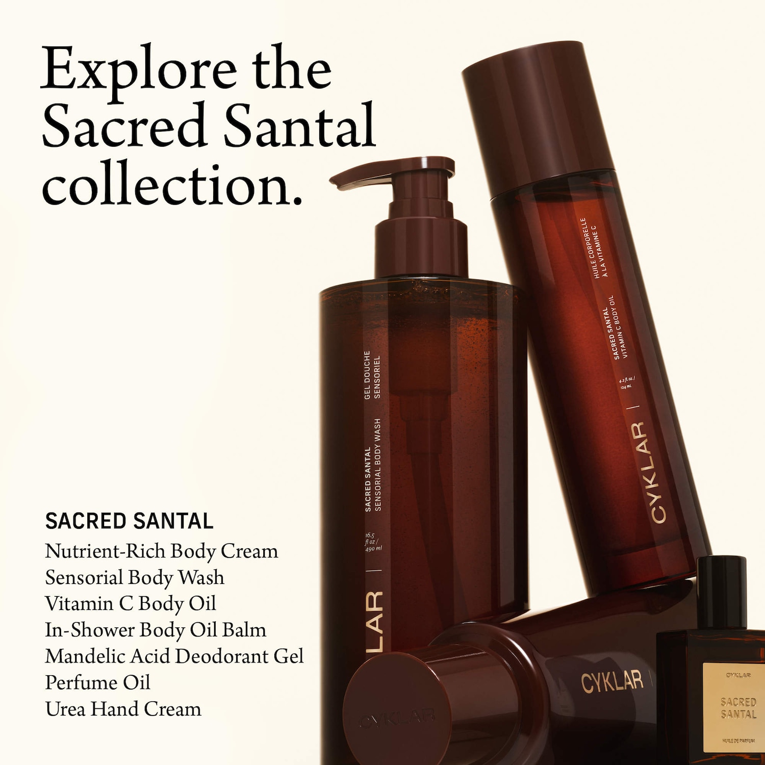 Cyklar Sacred Santal Deodorant Gel - Thumbnail 3