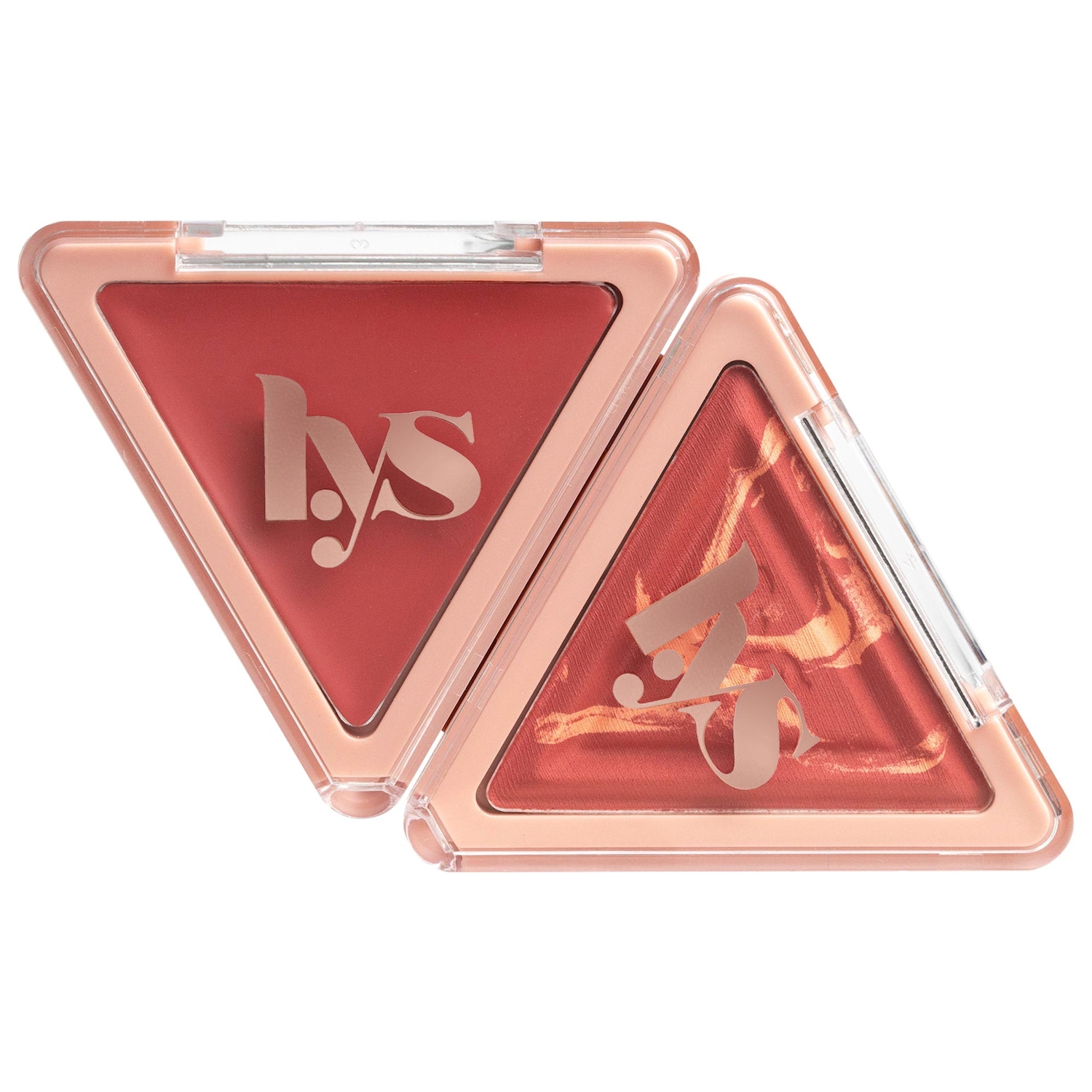 Стойкий дуэт кремовых и пудровых румян Lys Beauty Higher Standard — фото 1