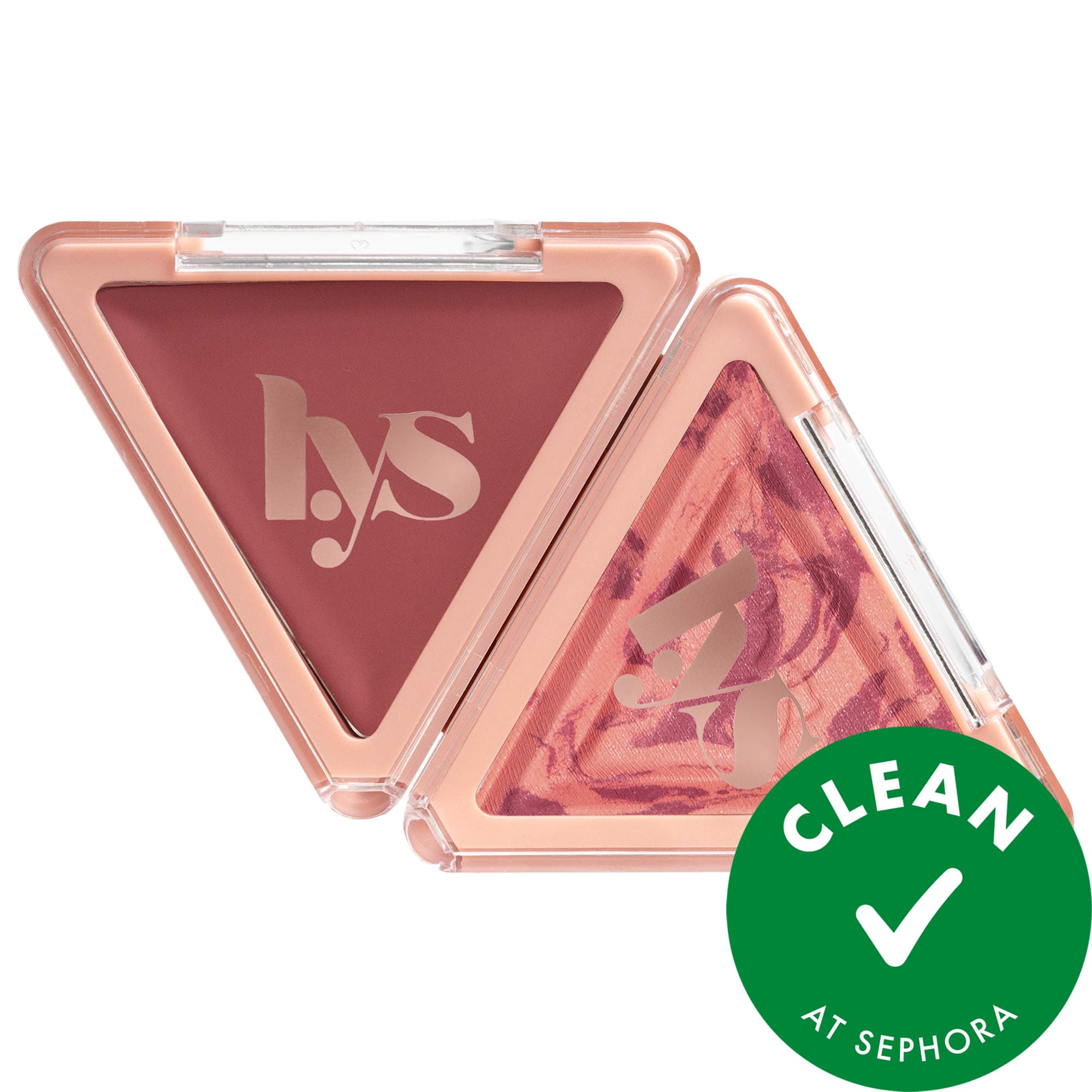 Thumbnail of LYS Beauty Higher Standard Cream and Powder Multidimensional Longwear Blush Duo