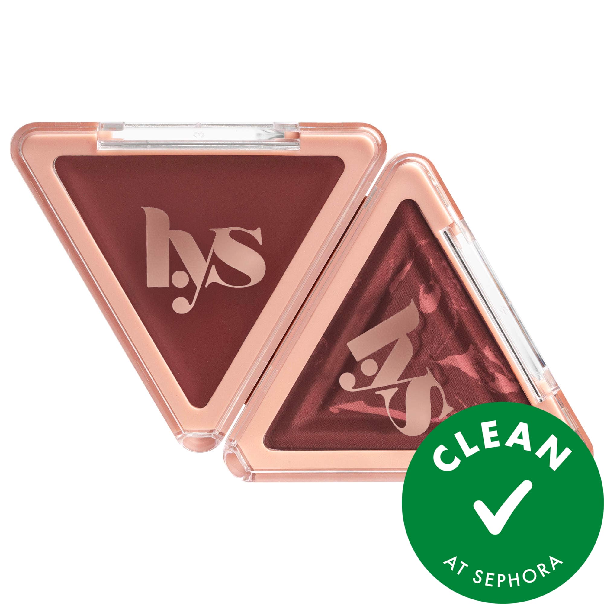 Thumbnail of LYS Beauty Higher Standard Cream and Powder Multidimensional Longwear Blush Duo Empower