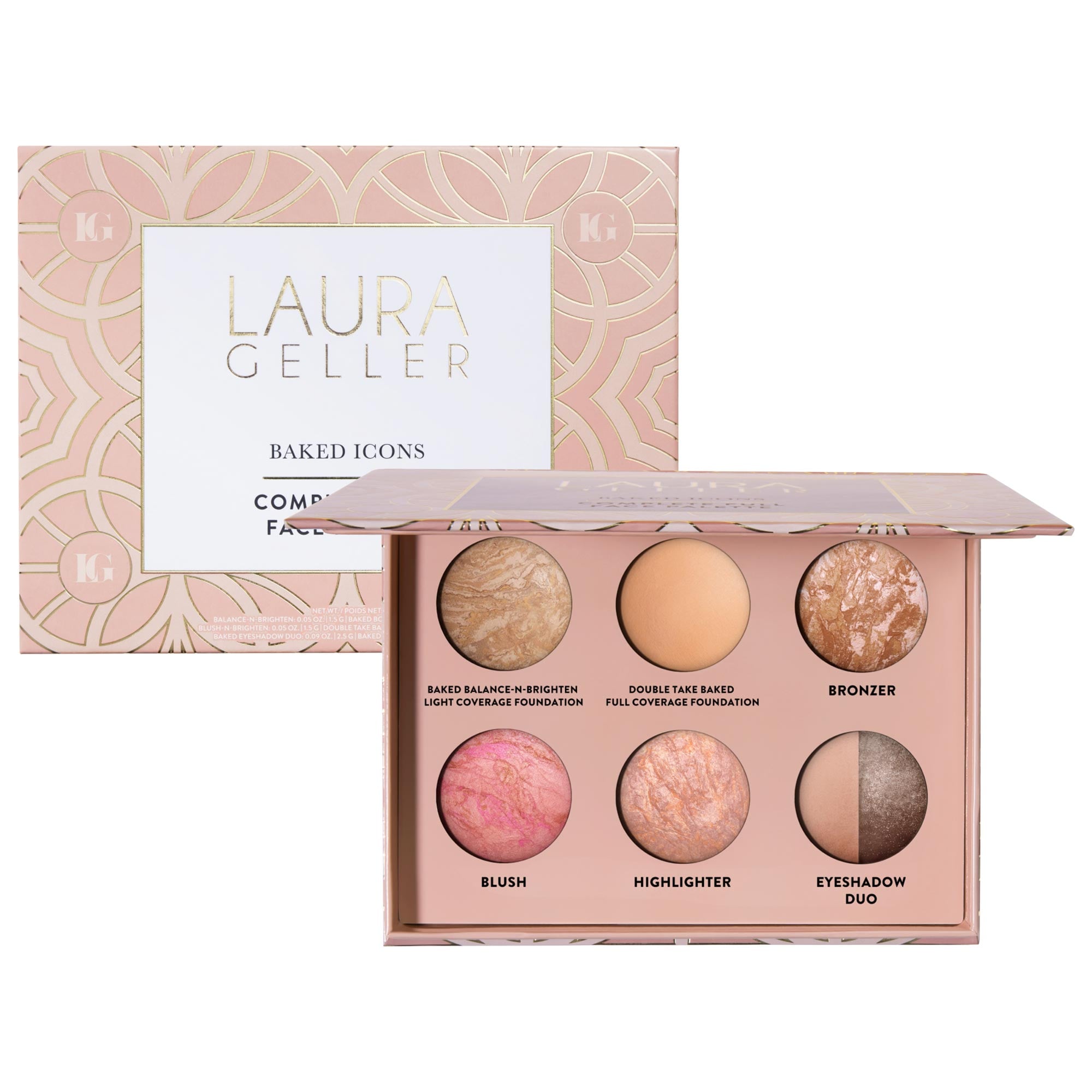 Laura Geller Baked Icons Complete Full Face Palette Medium
