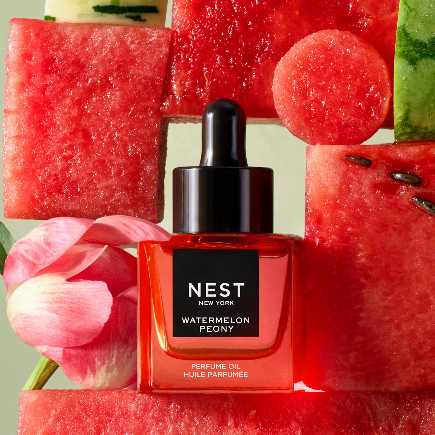 NEST New York Watermelon Peony Perfume Oil - Thumbnail 3
