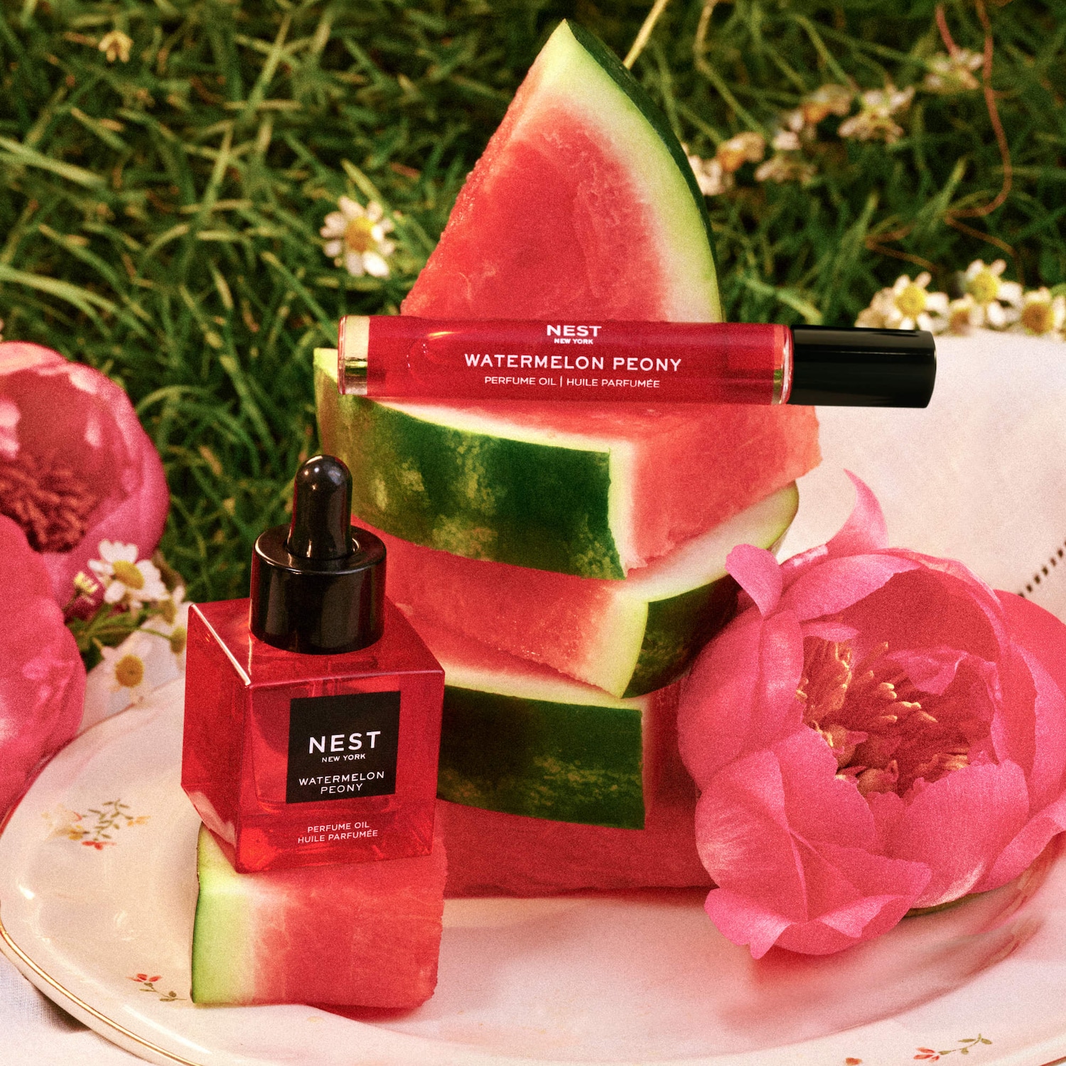 NEST New York Watermelon Peony Perfume Oil - Thumbnail 2