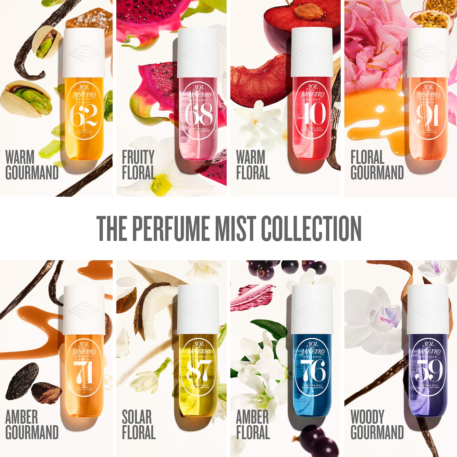 Cheirosa 91 Rosa Charmosa Body & Hair Perfume Mist - Sol de