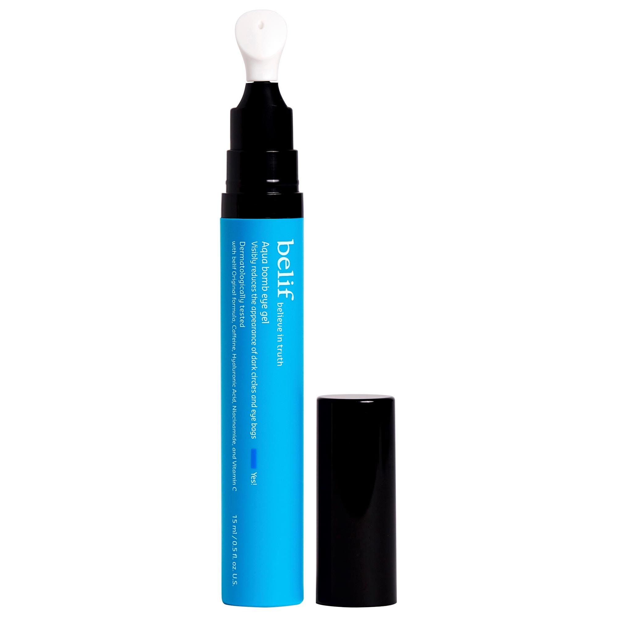 Aqua Bomb Depuffing Eye Gel with Caffeine + Hyaluronic Acid
