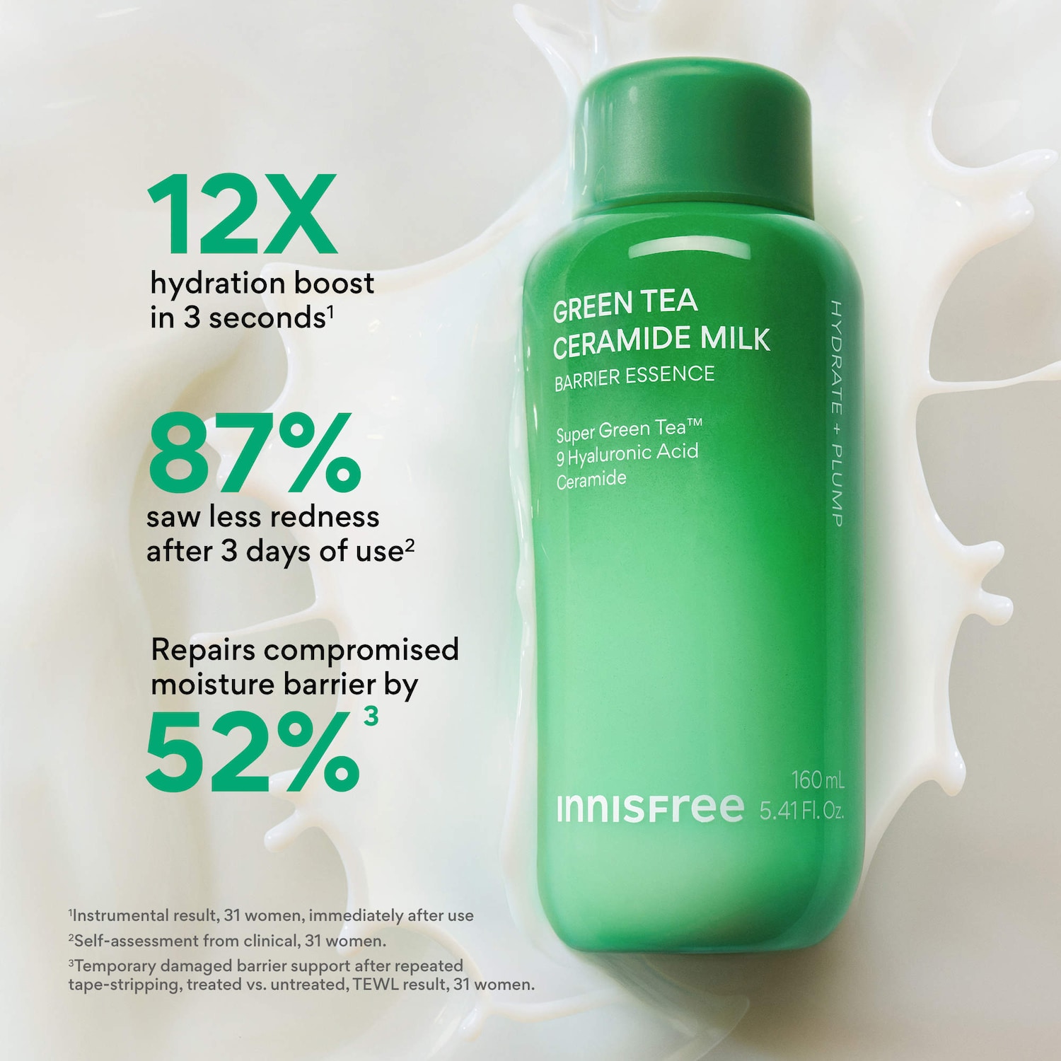 Green Tea Supercharged Set for Hydration & Skin Barrier Support