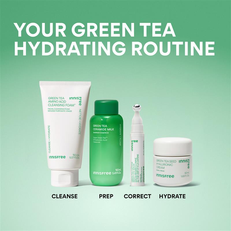 Green Tea Supercharged Set for Hydration & Skin Barrier Support