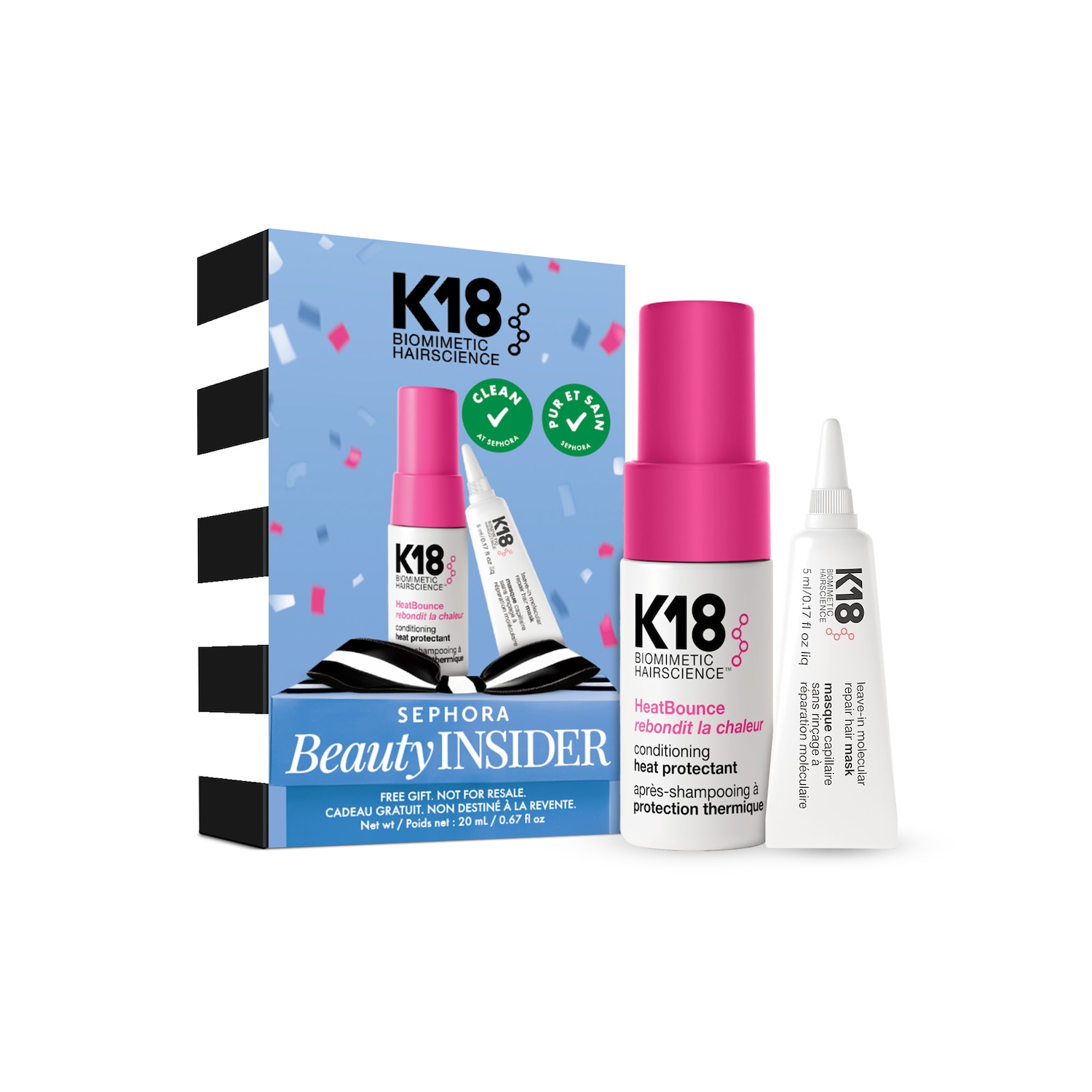 Nurturing Hair-Care Duo - K18 Biomimetic Hairscience | Sephora