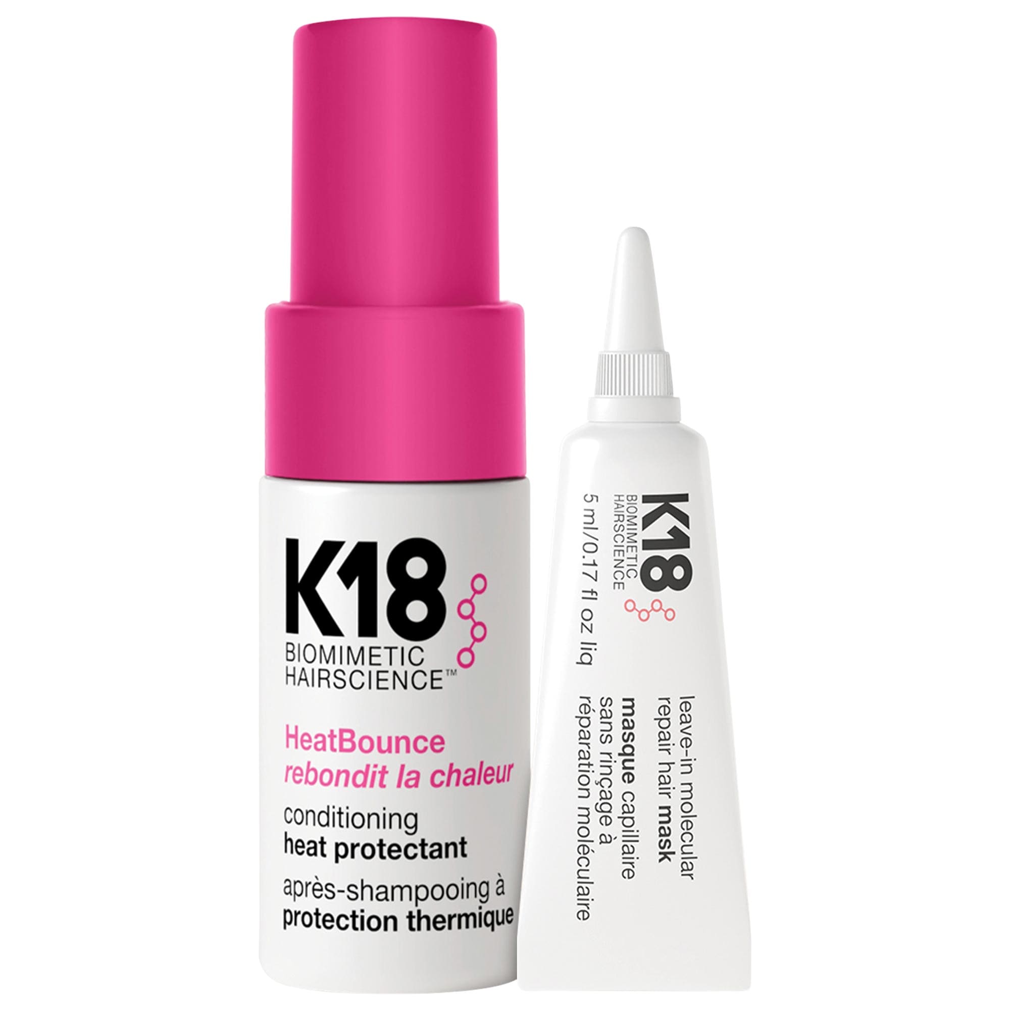 Nurturing Hair-Care Duo - K18 Biomimetic Hairscience | Sephora