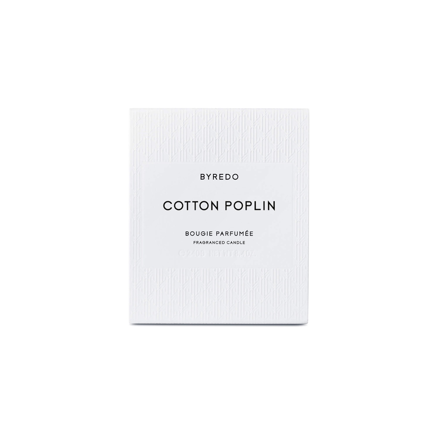 Cotton Poplin Scented Candle - BYREDO | Sephora