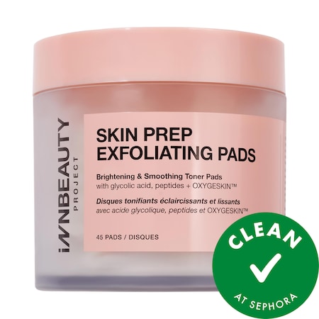 Skin Prep Brightening & Exfoliating Pads with Glycolic Acid