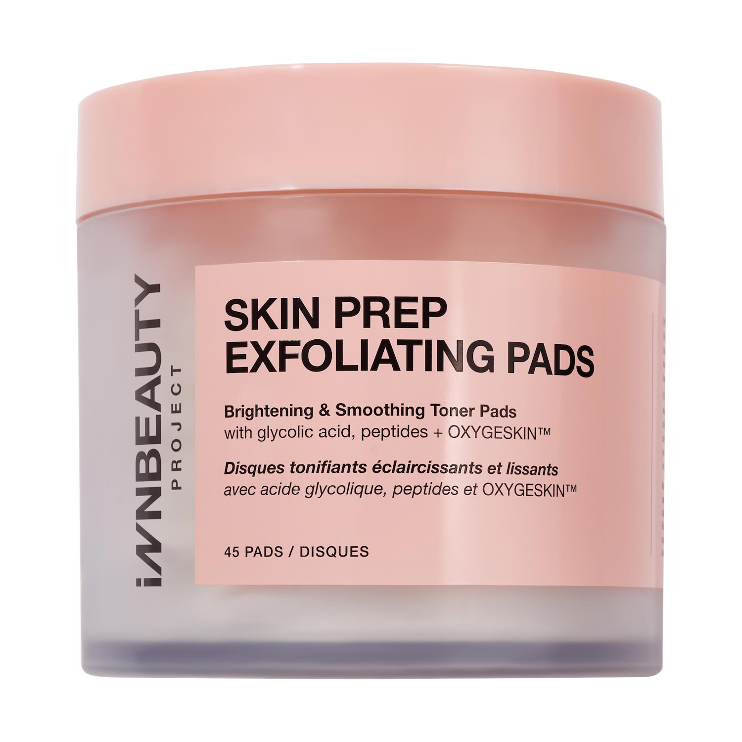 Тонер-пэды с гликолевой и миндальной кислотами INNBeauty Project Skin Prep для сияния — фото 1