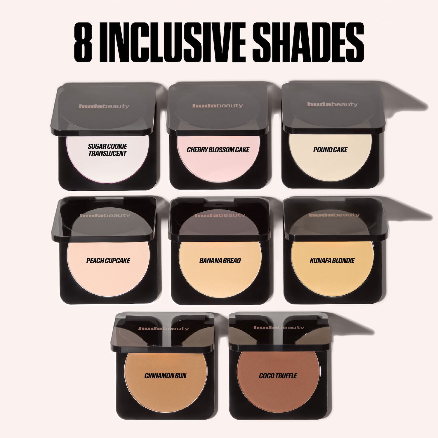 Easy Bake Airbrush Matte Pressed Setting Powder - HUDA BEAUTY