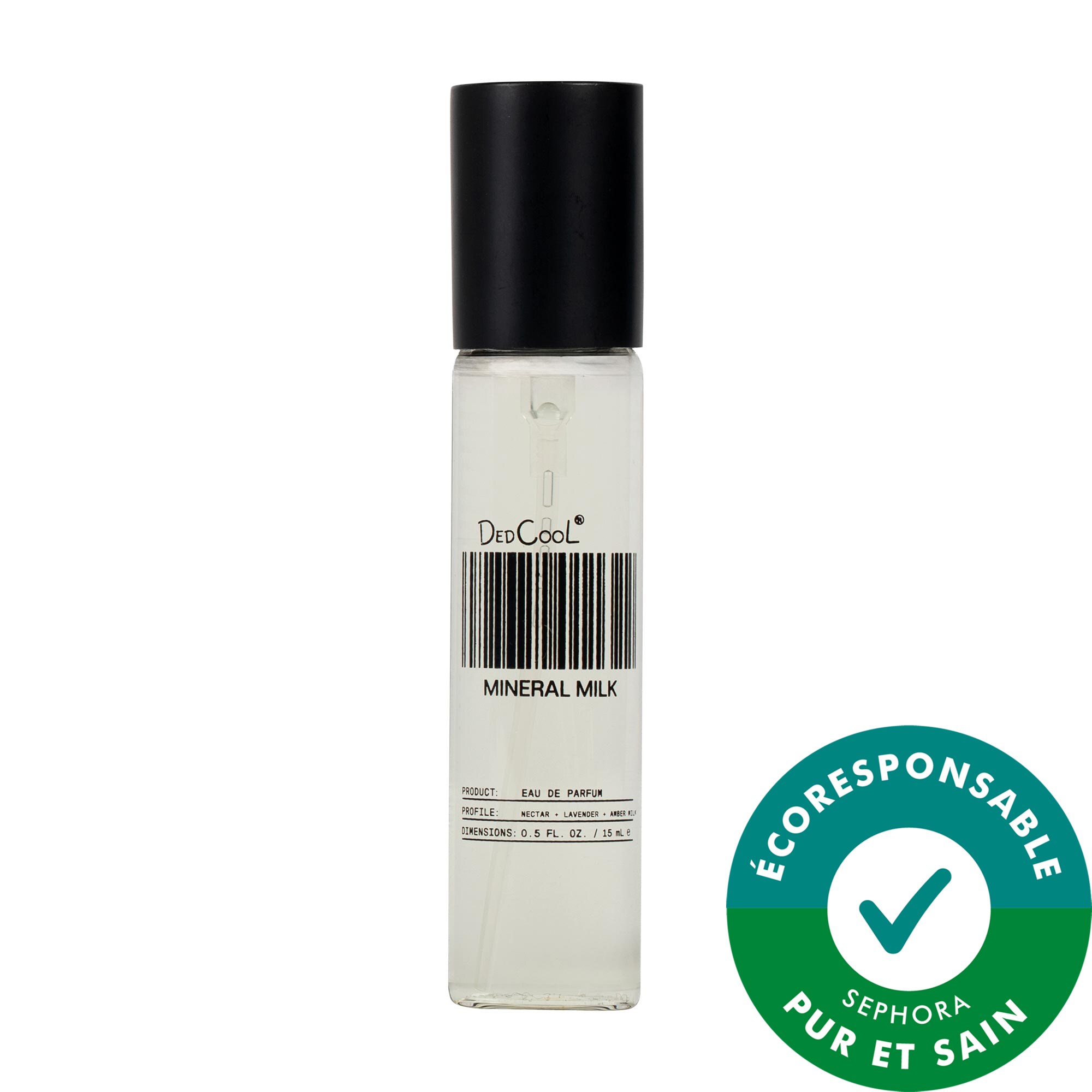 DedCool Eau de parfum Mineral Milk en vaporisateur de voyage .5 oz/15 ml eau de parfum vaporisateur