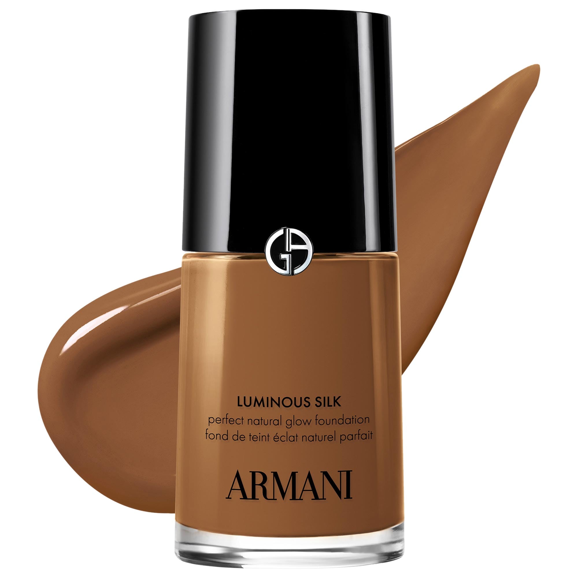 Armani Luminous Silk Natural Glow 24-Hour Wear Blurring Liquid Foundation, 1.0 oz. - 13.6 VERY DEEP - NEUTRAL OLIVE