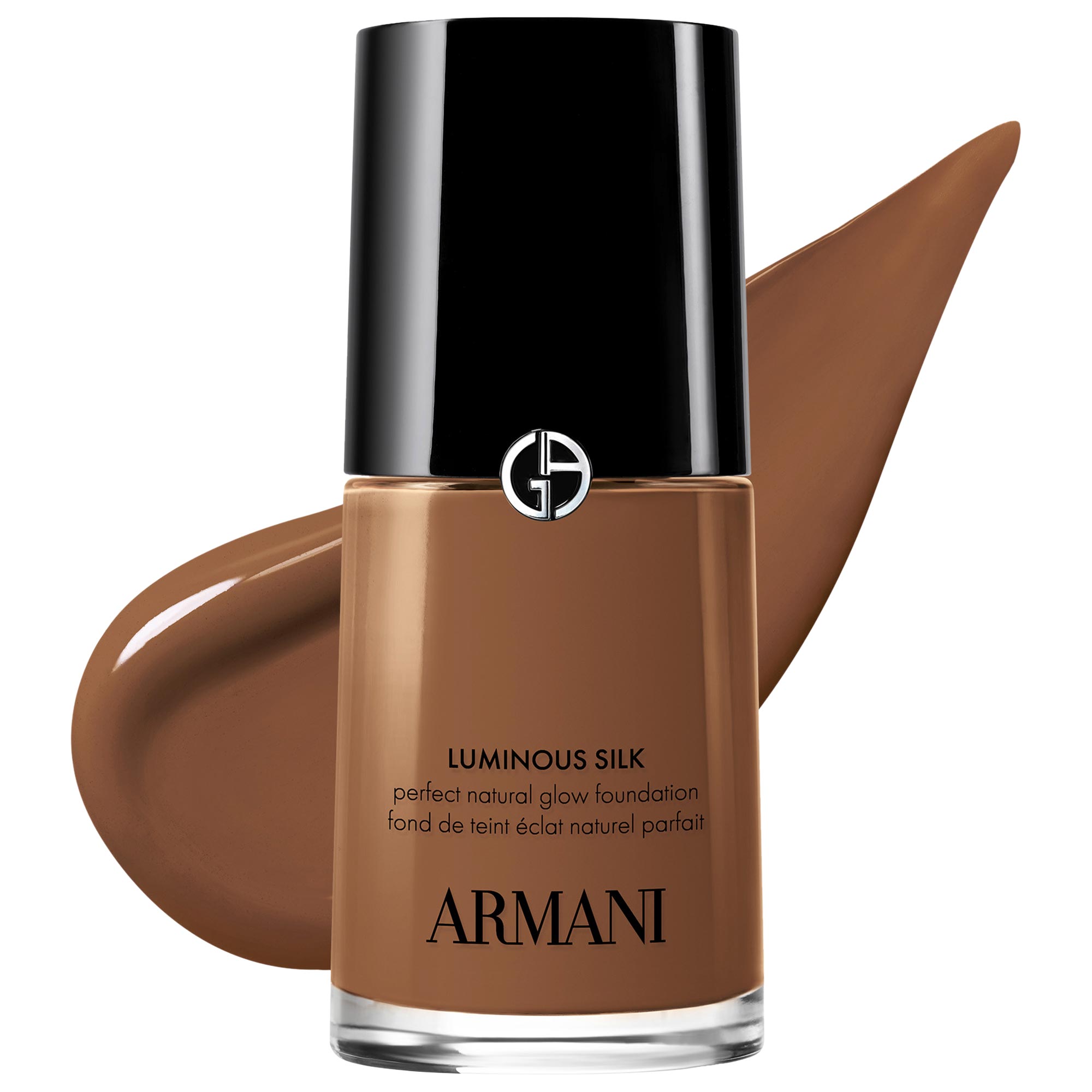 Armani Luminous Silk Natural Glow 24-Hour Wear Blurring Liquid Foundation, 1.0 oz. - 14 VERY DEEP - WARM GOLDEN