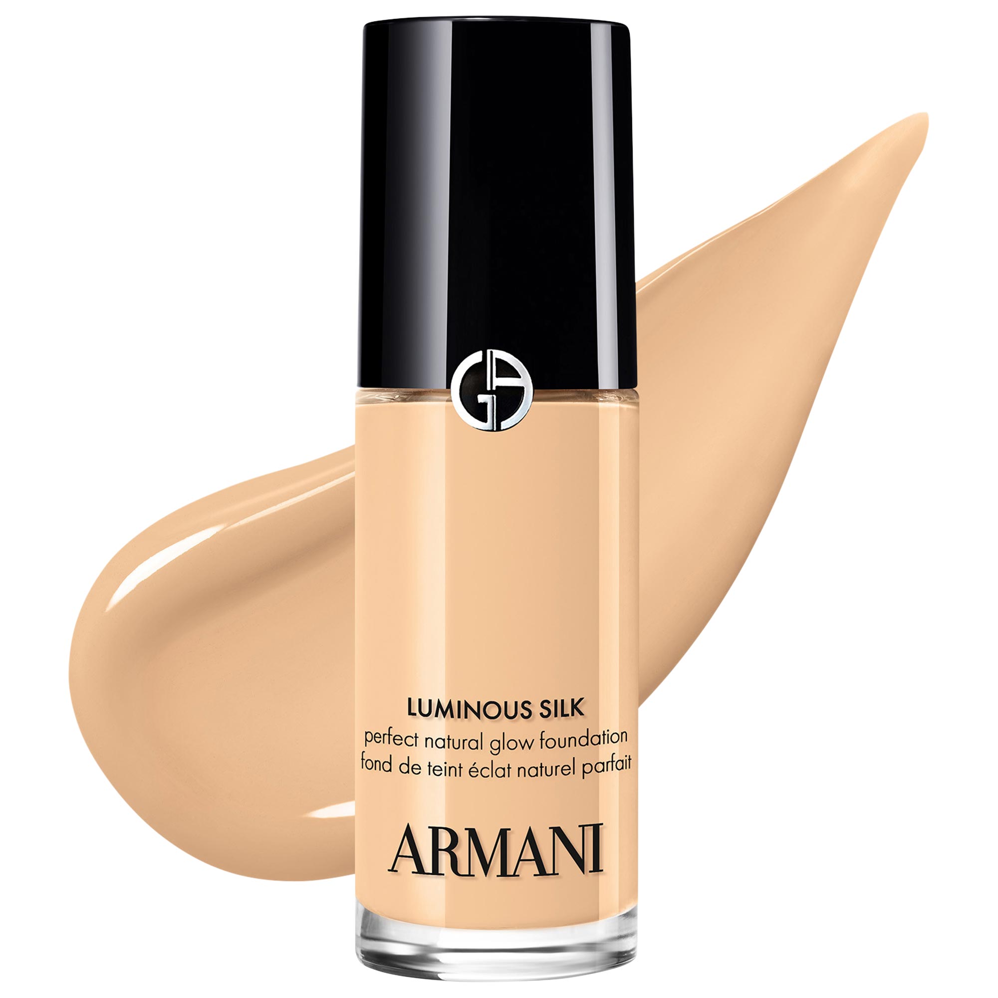 Armani Collezioni Mini Luminous Silk Natural Glow Blurring Liquid Foundation With 24hr Wear 4 0.6 Oz/18 ml