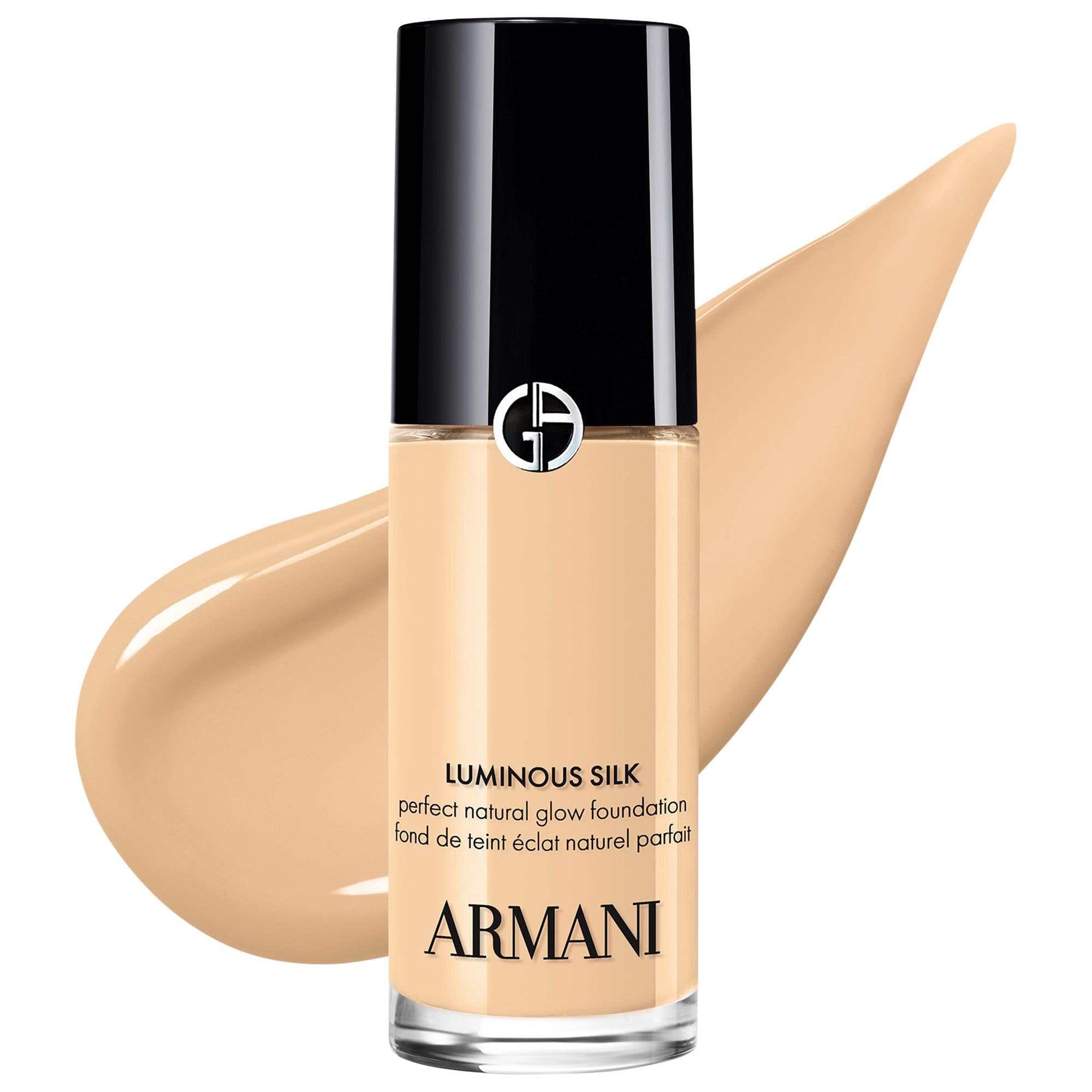 Armani Collezioni Mini Luminous Silk Natural Glow Blurring Liquid Foundation With 24hr Wear 3 0.6 Oz/18 ml
