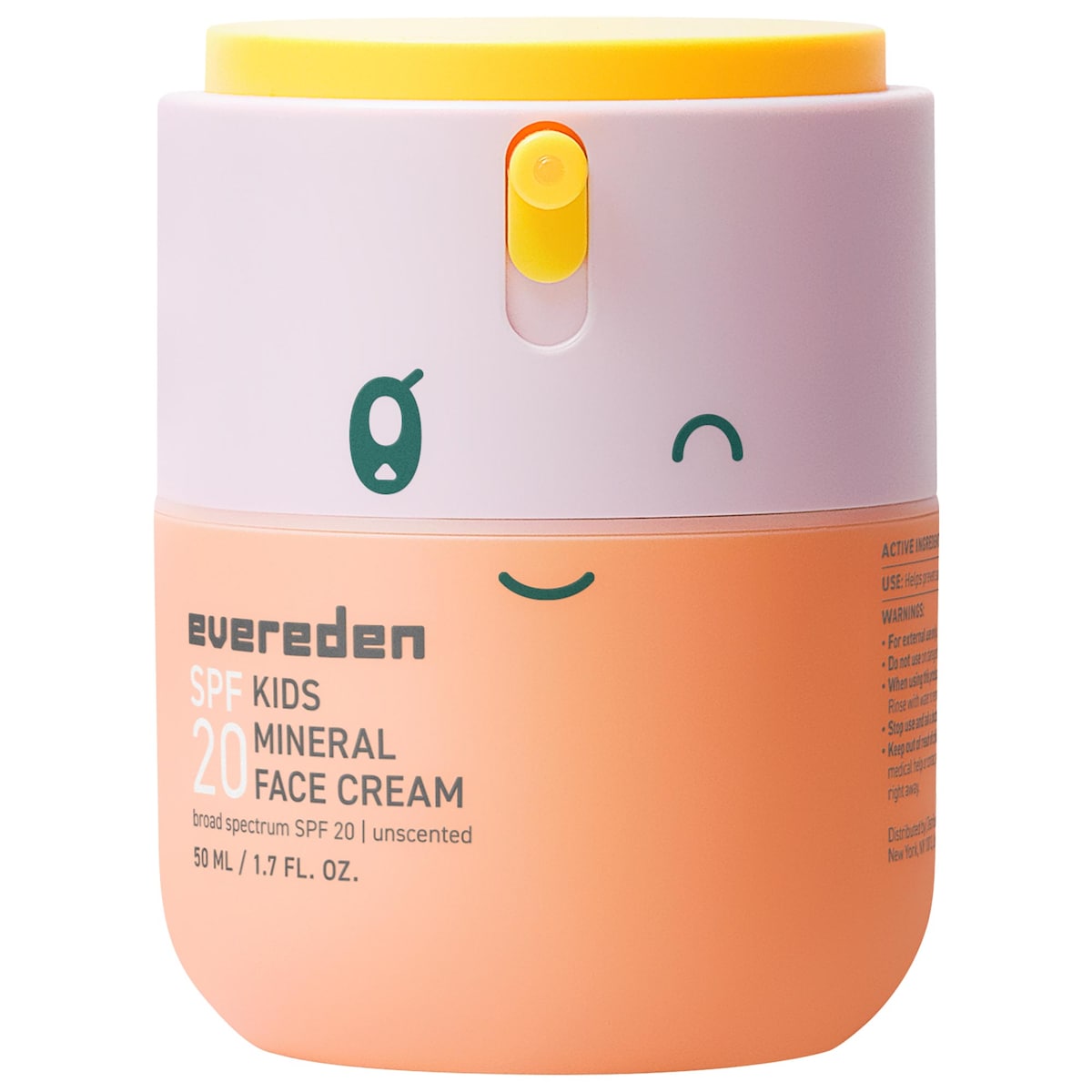 Evereden Kids 2-in-1 Mineral Face Cream & Sunscreen SPF20