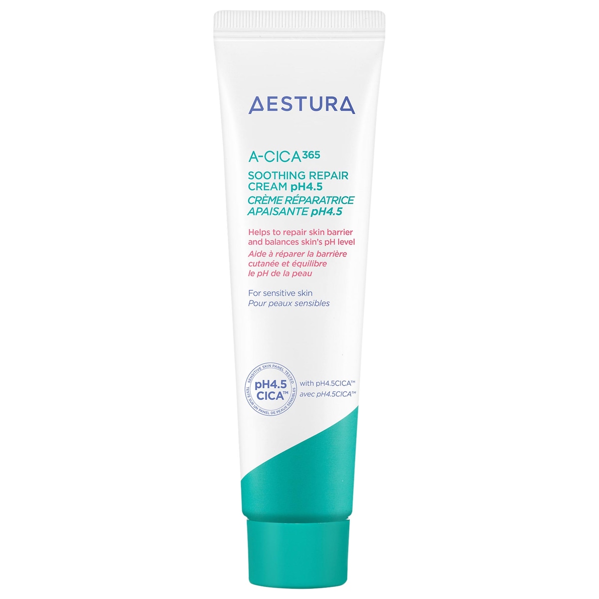 AESTURA A-CICA365 Soothing Repair Gel Cream tube