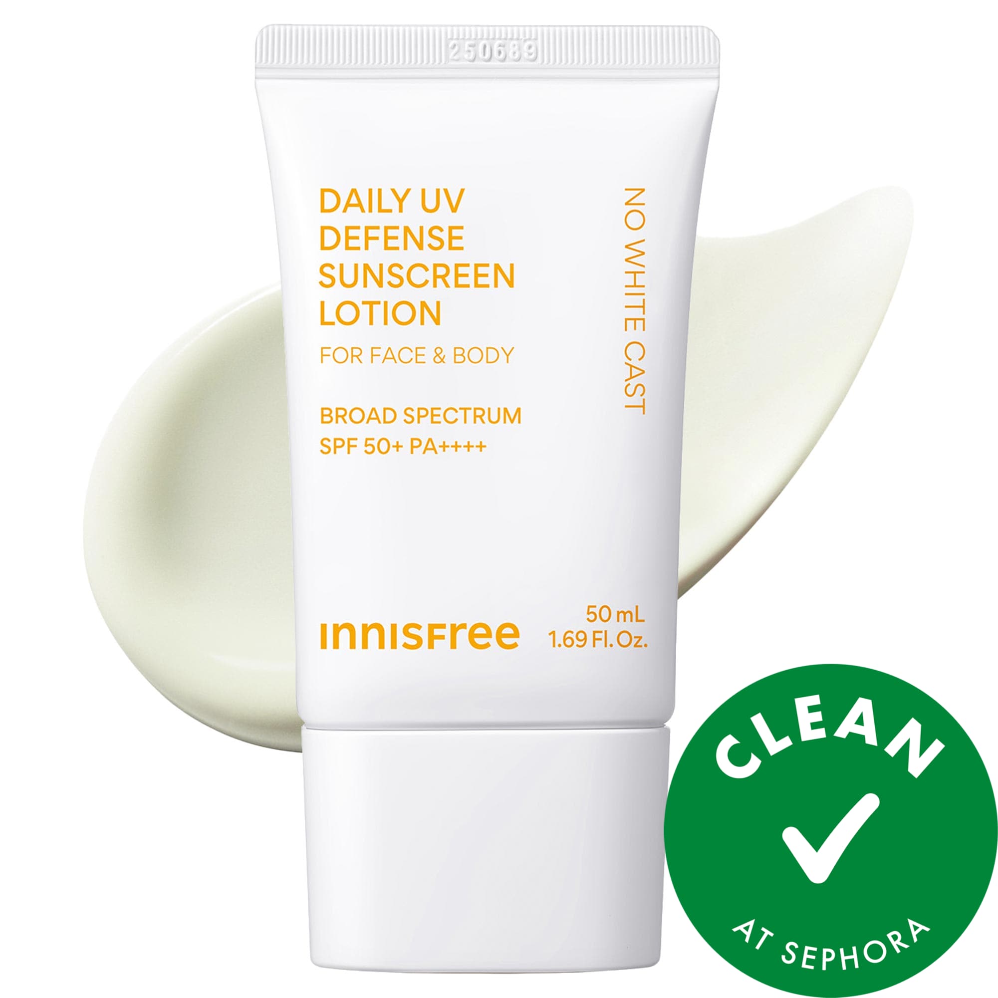 innisfree Daily UV Invisible Korean Sunscreen Lotion SPF 50+ PA++++ for Face & Body