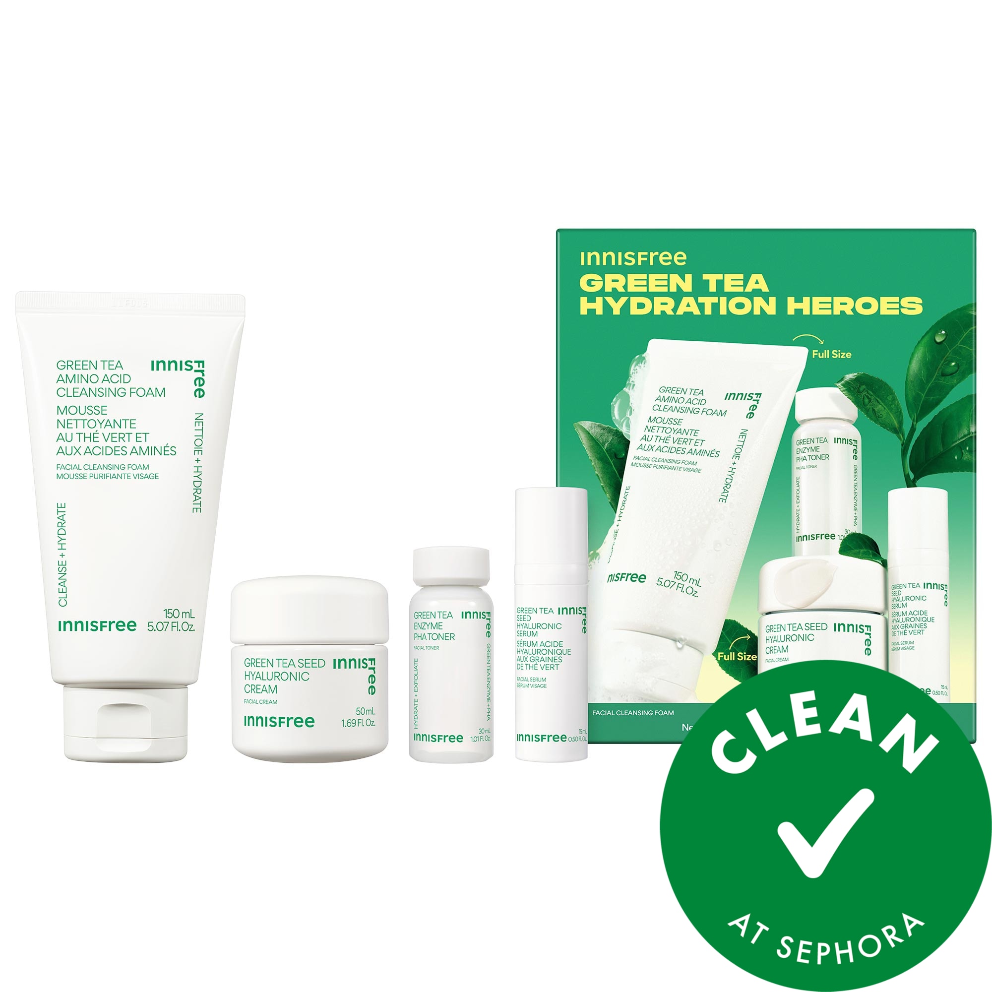 innisfree Green Tea Hydration Heroes with Hyaluronic Acid