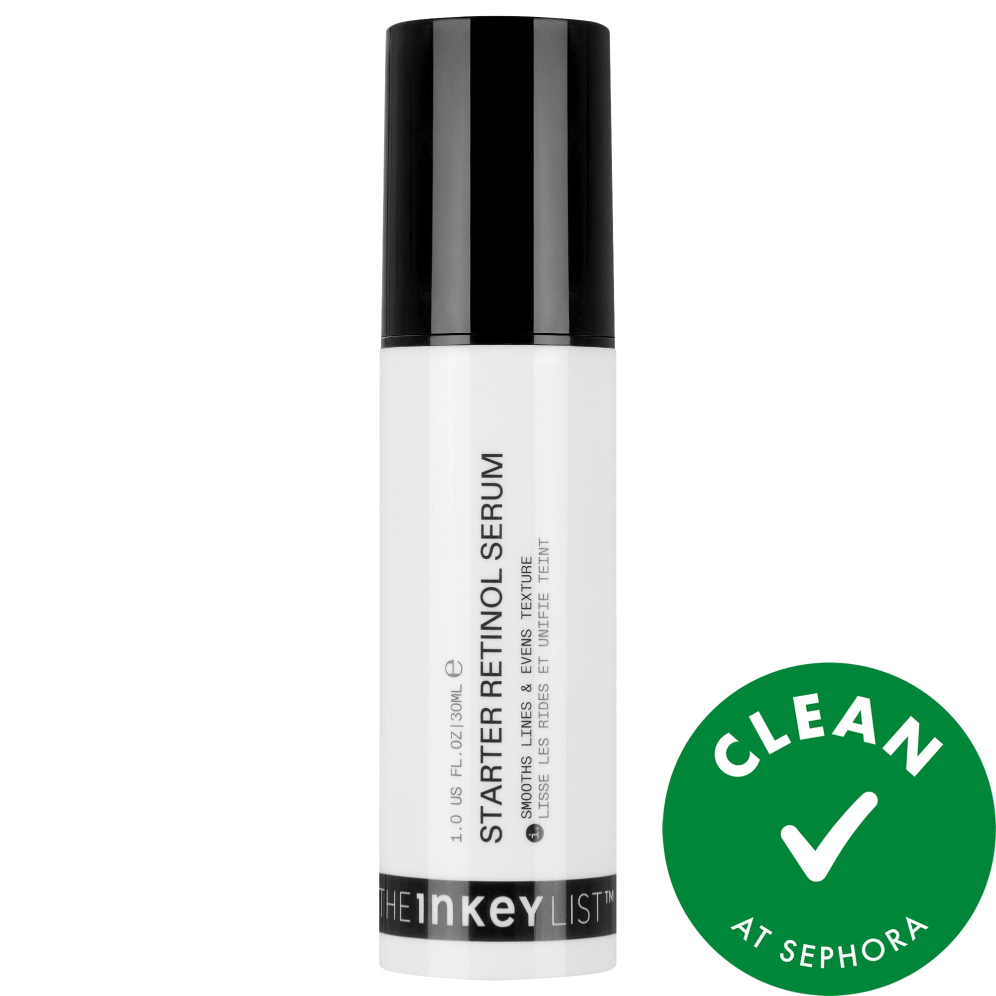 The Inkey List Starter Retinol Serum For Fine Lines + Wrinkles 1 Oz/30 ml
