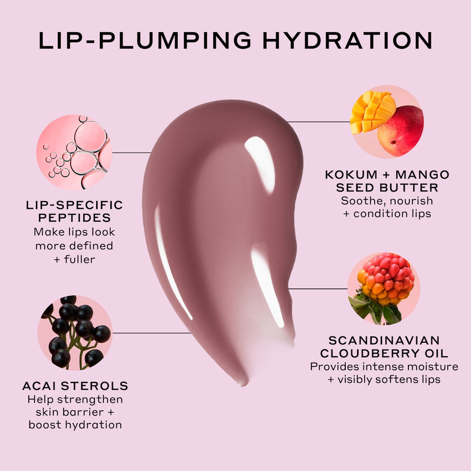 Soin hydratant pour les lèvres aux peptides Pout Preserve