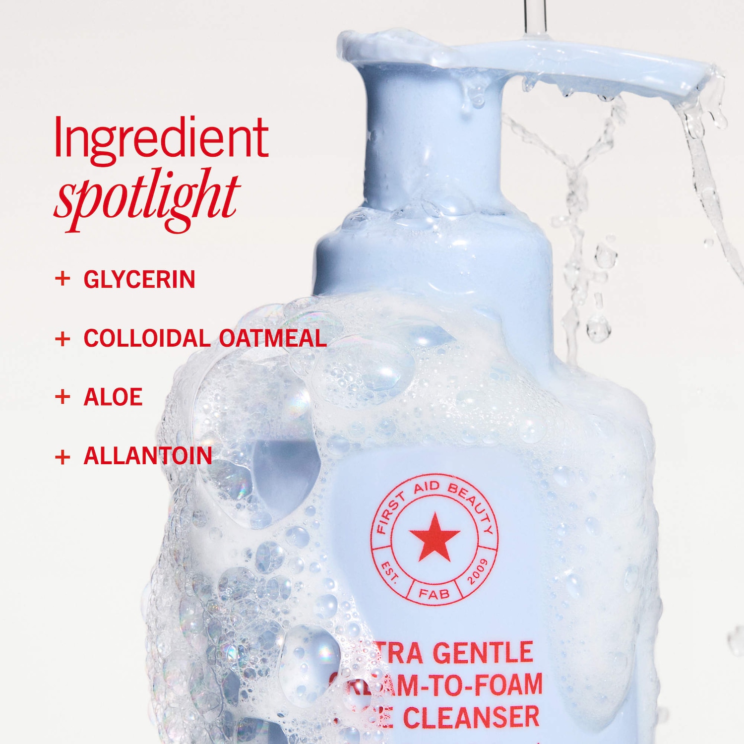 Nettoyant visage doux et hydratant Pure Skin