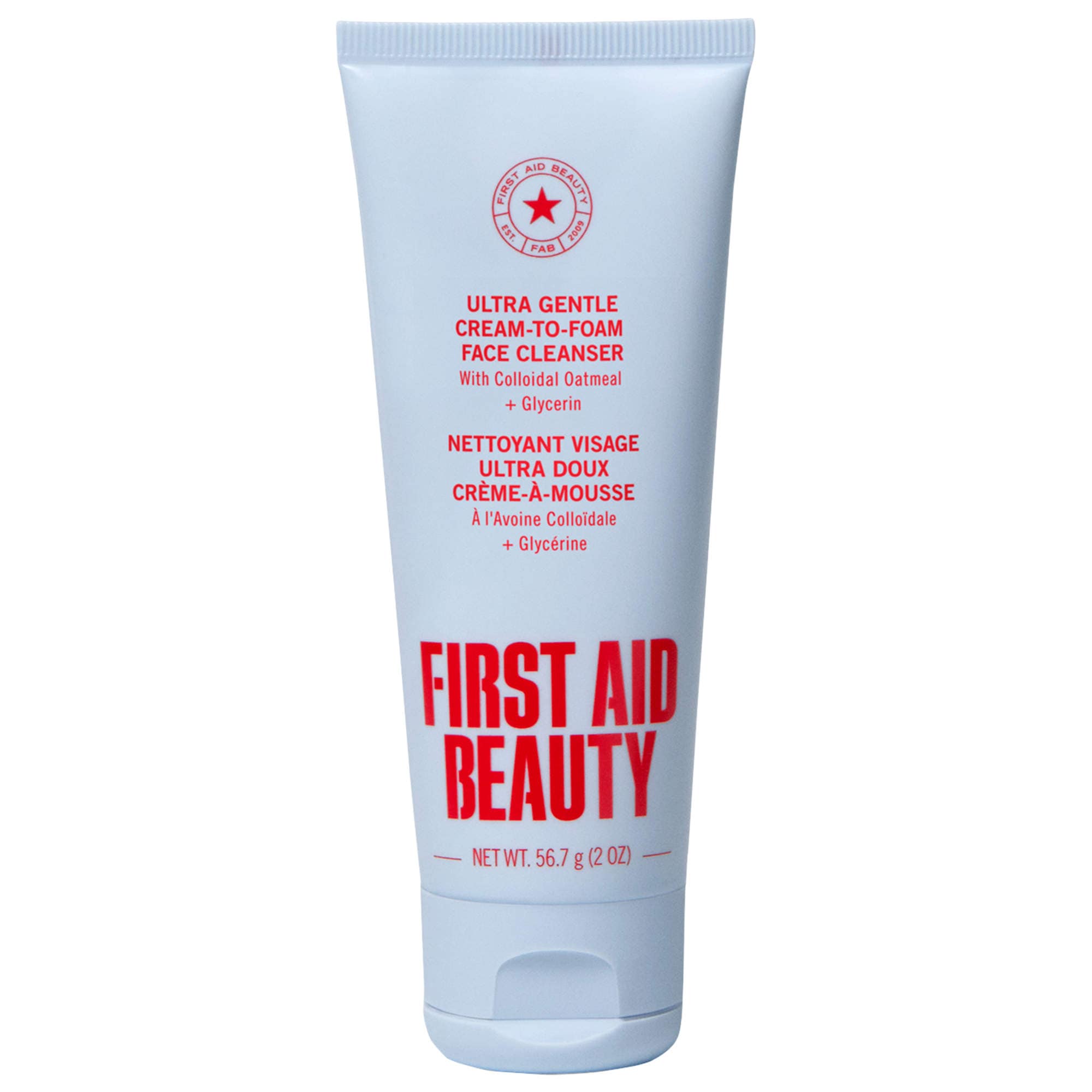 First Aid Beauty Pure Skin Face Cleanser - Gentle Hydrating Cleanser 2/56.7