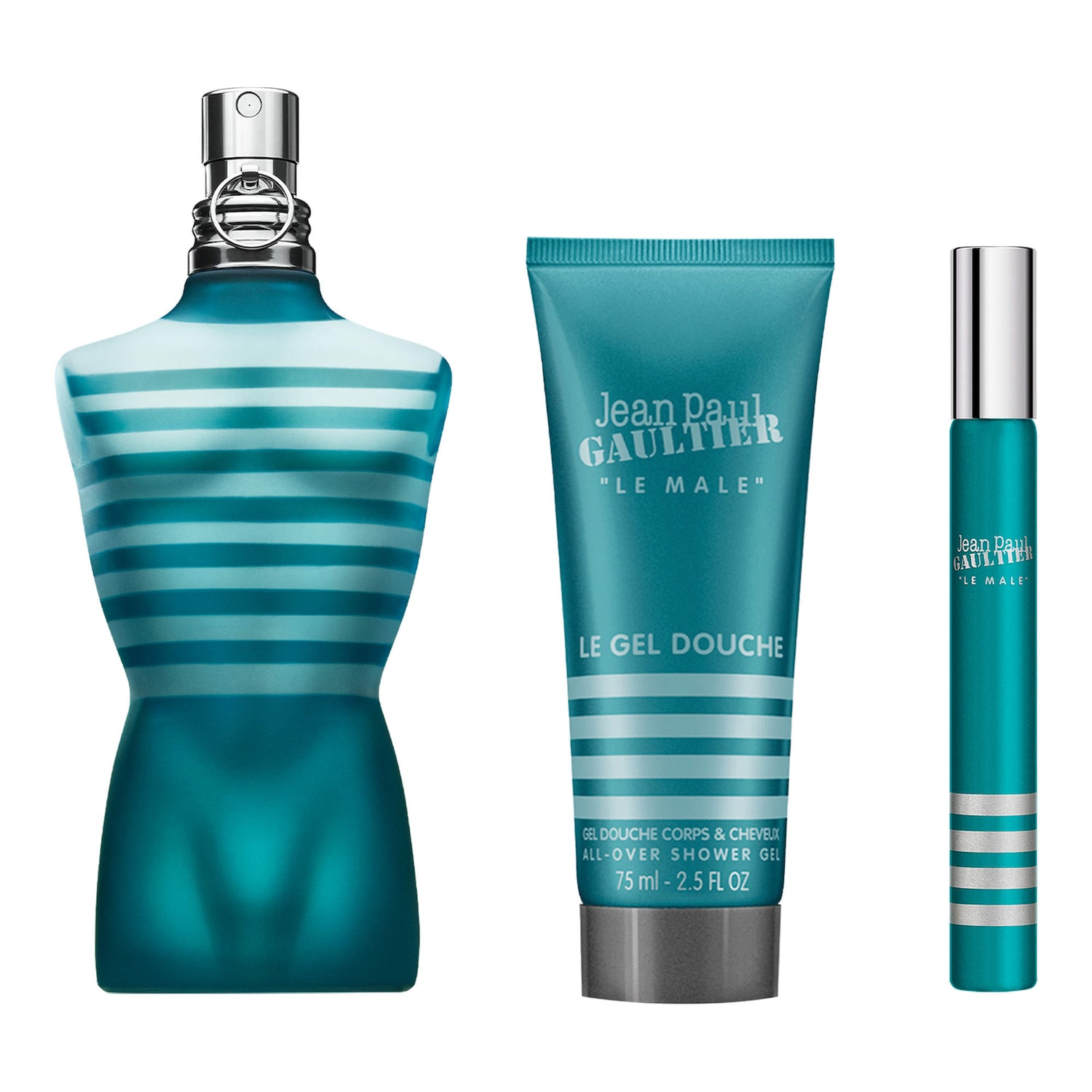 Jean Paul Gaultier Le Male 3本セット 120ml Le Male Eau de Toilette 3-Piece Set - Jean Paul Gaultier | Sephora