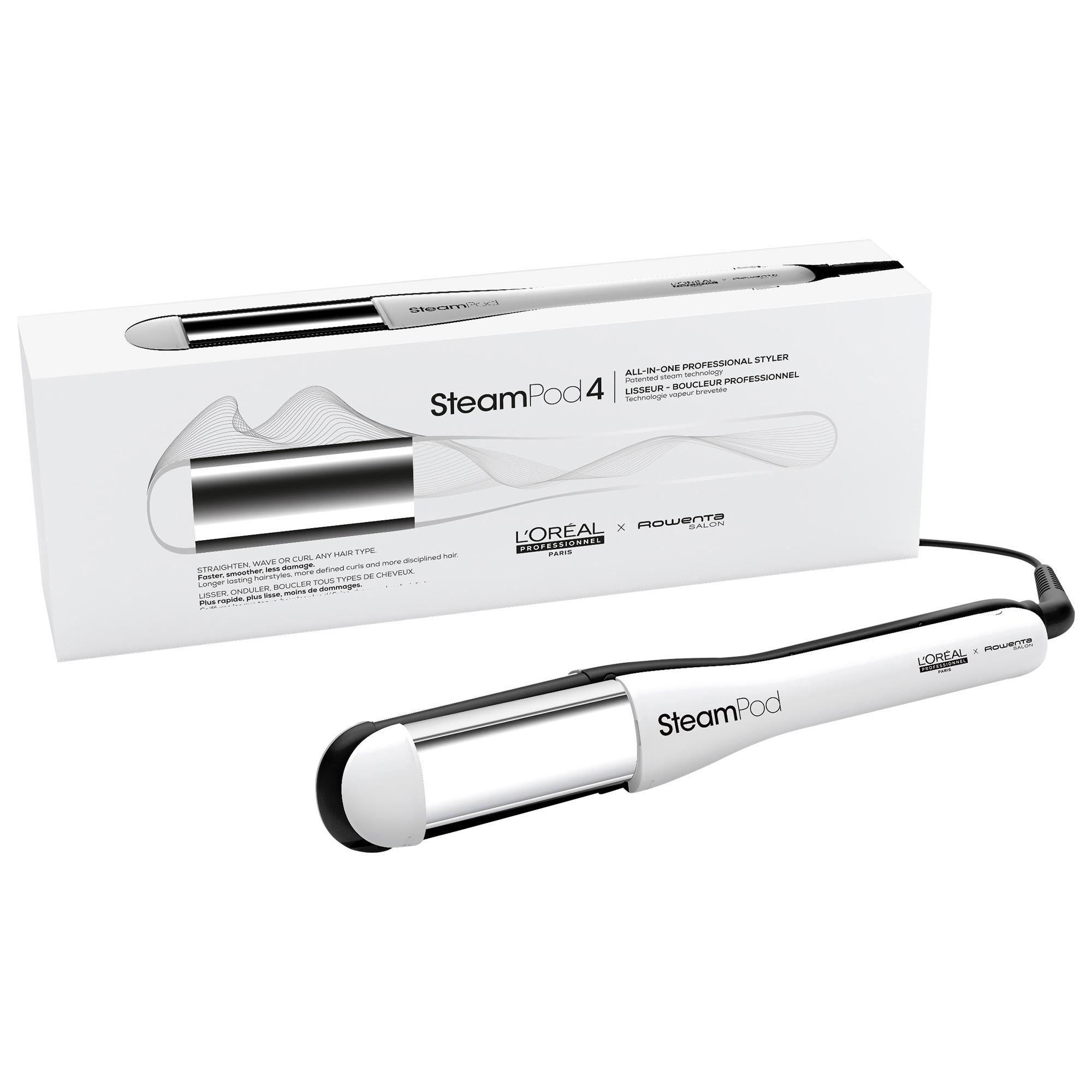 Steampod 4 All-in-one Steam Straightener-Curling Iron - L'Oréal