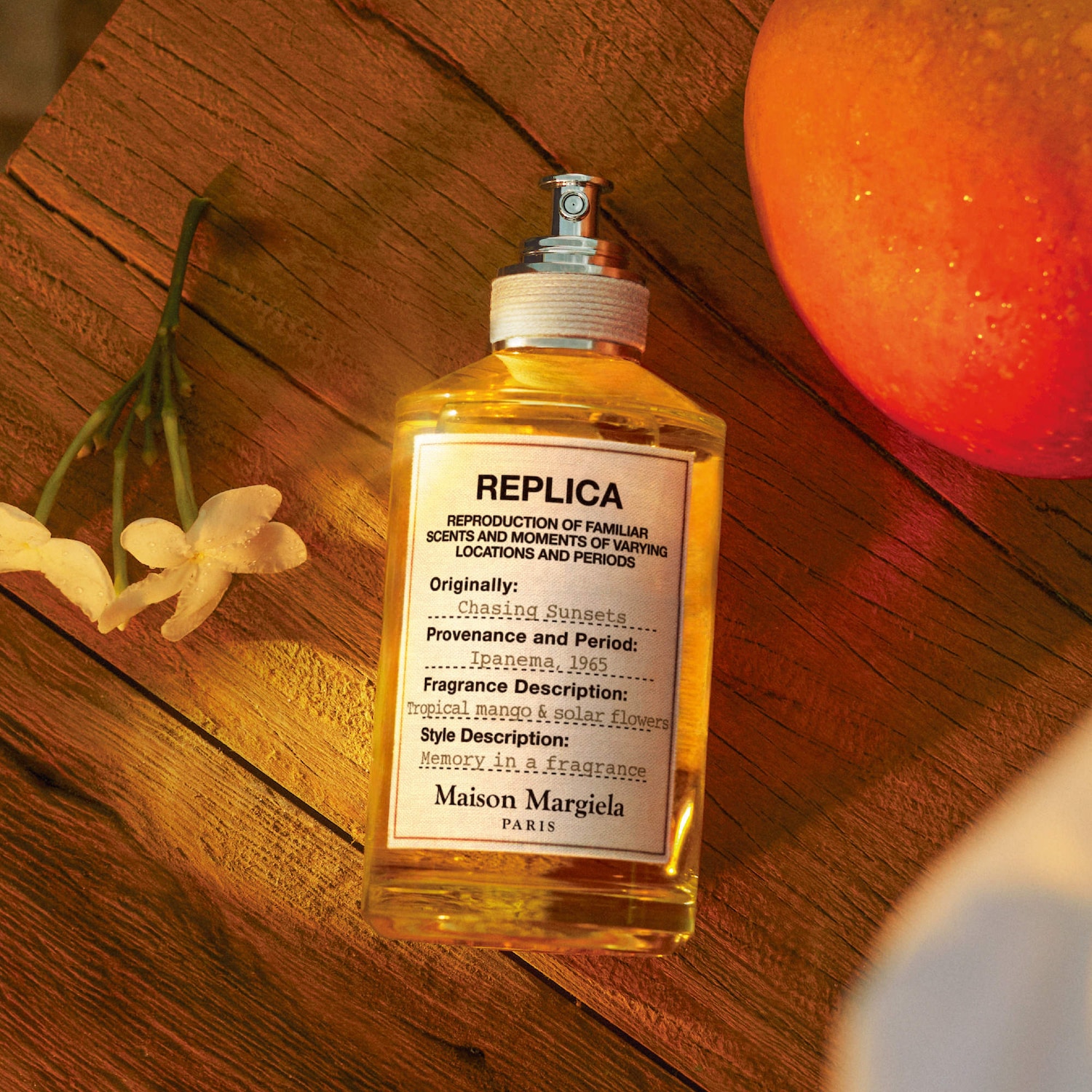 REPLICA' Chasing Sunsets Eau de Toilette with Mango and Sandalwood