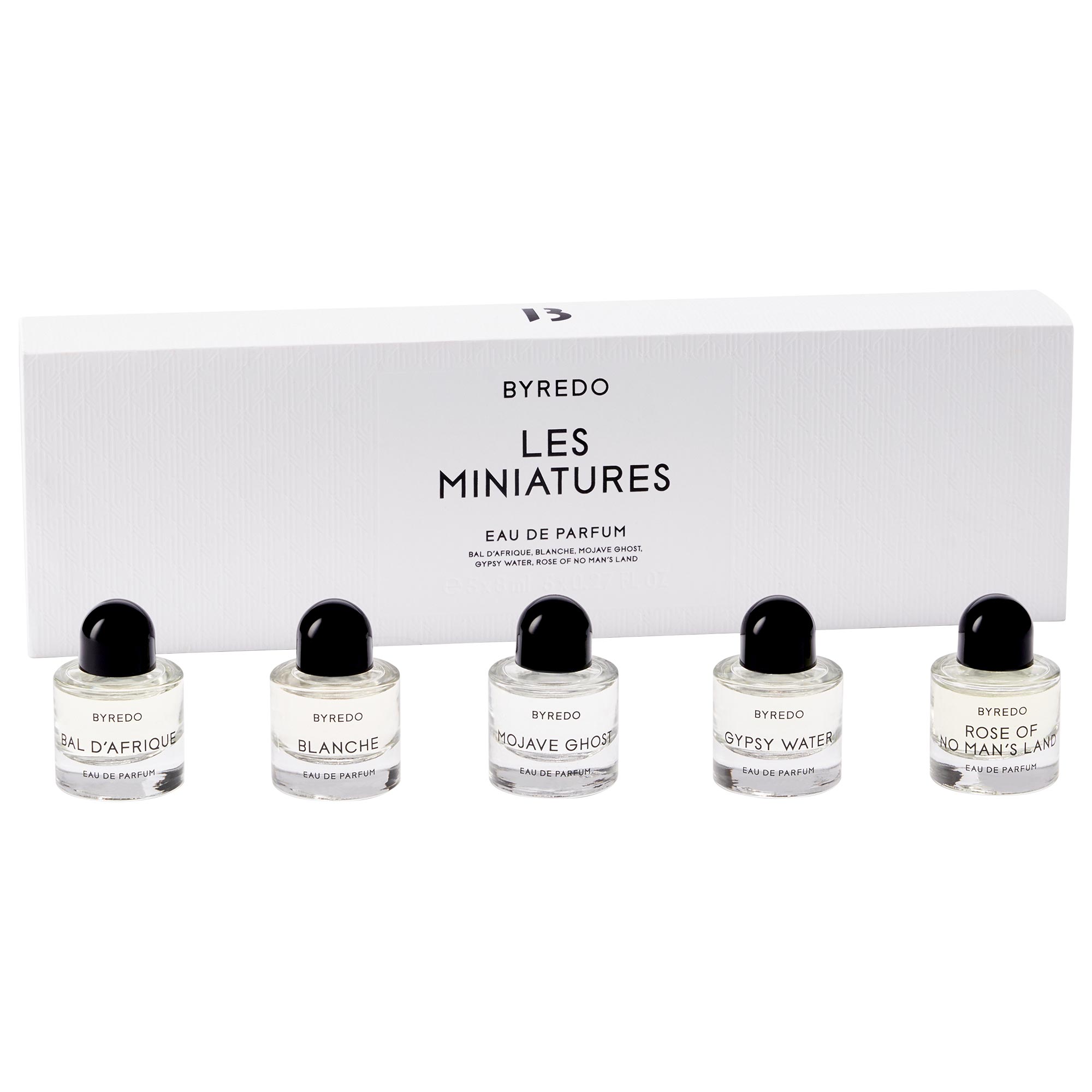 BYREDO LES MINIATURES 香水セット 5 x 8ml Les Miniatures Eau de Parfum Set - BYREDO | Sephora