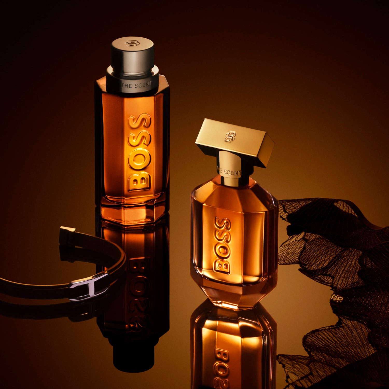 The Scent Eau de Parfum Intense with an Amber Accord & Maninka