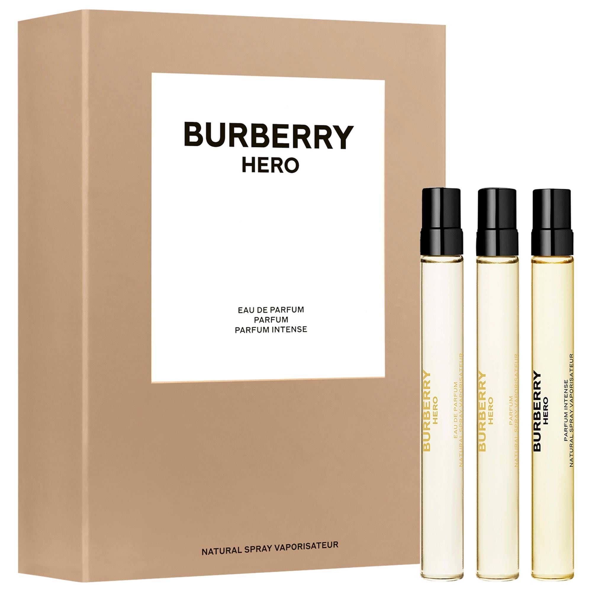 Hero Eau de Parfum & Parfum Travel Spray Gift Set - BURBERRY | Sephora